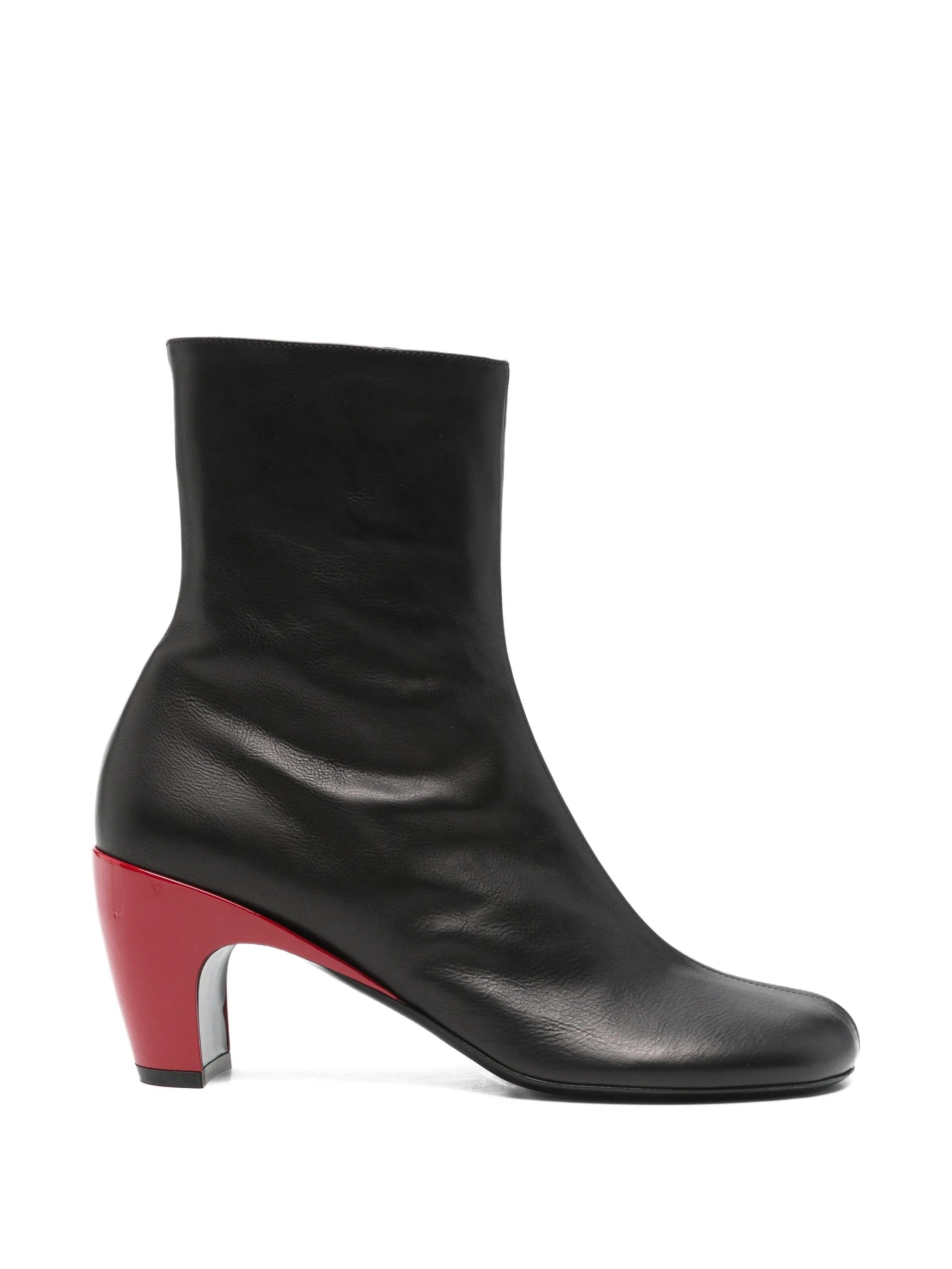 Dries Van Noten leather ankle boots
