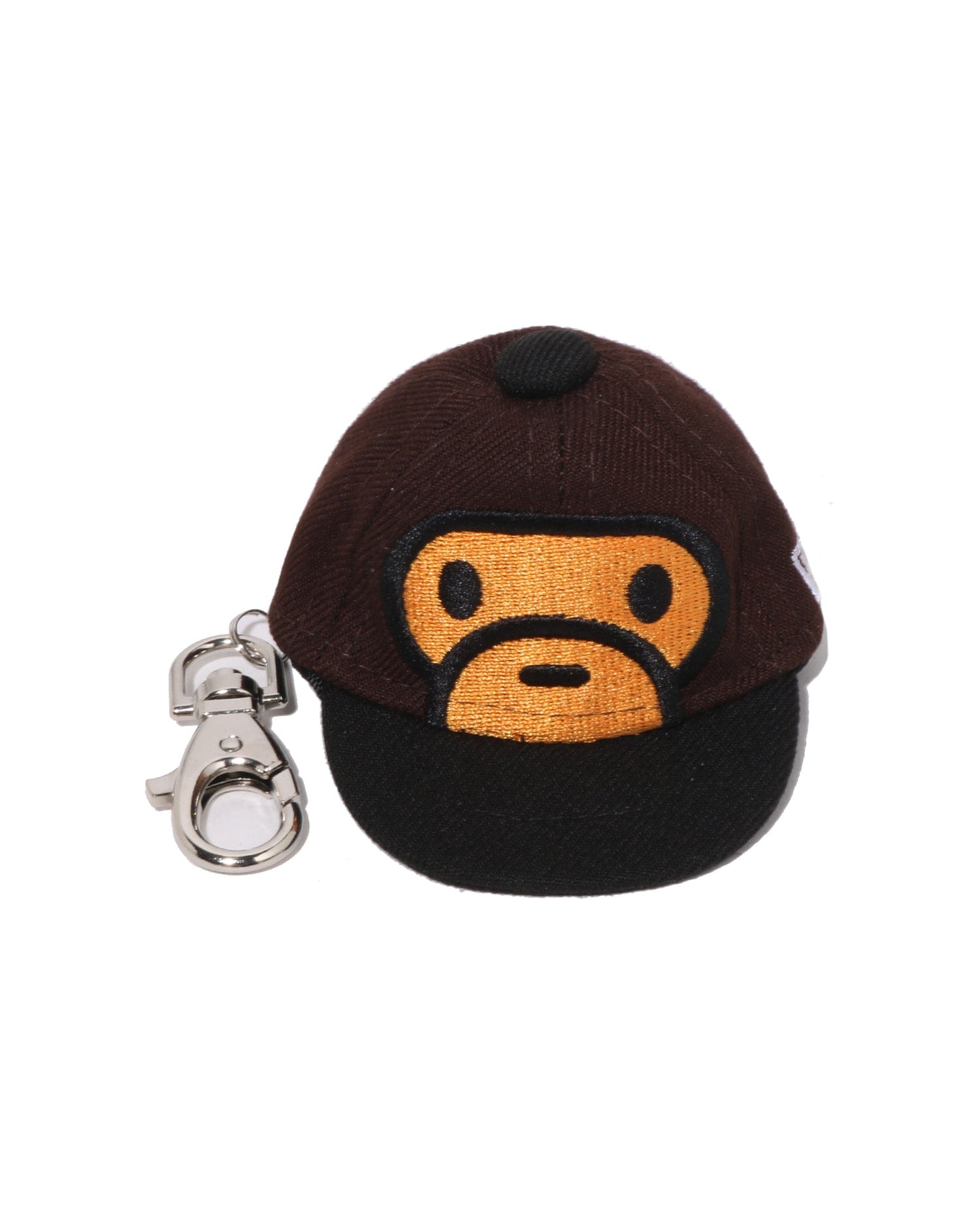 A Bathing APE Kids Milo Face New Era Cap Key Chain