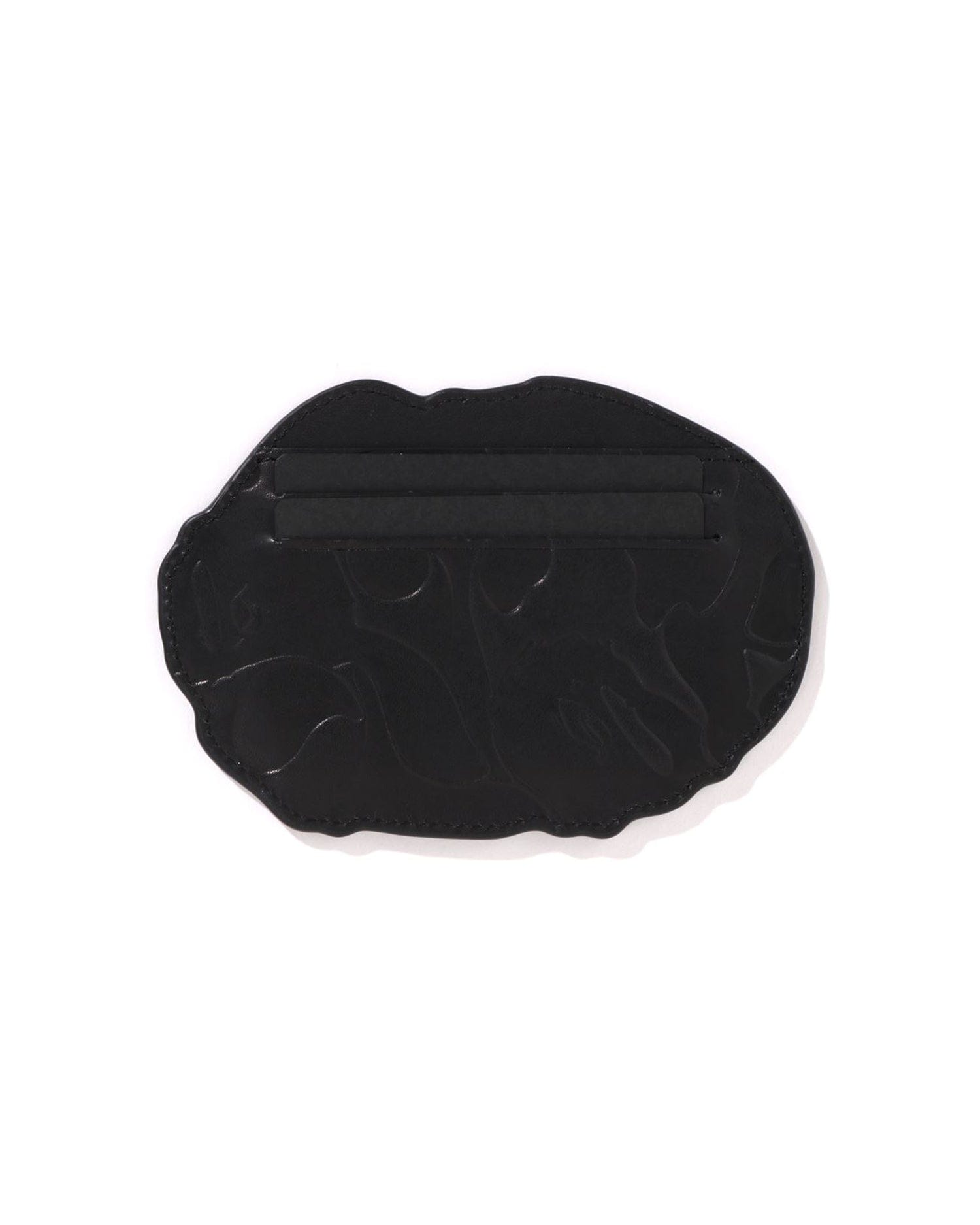 A Bathing APE Embossed Leather Card Case