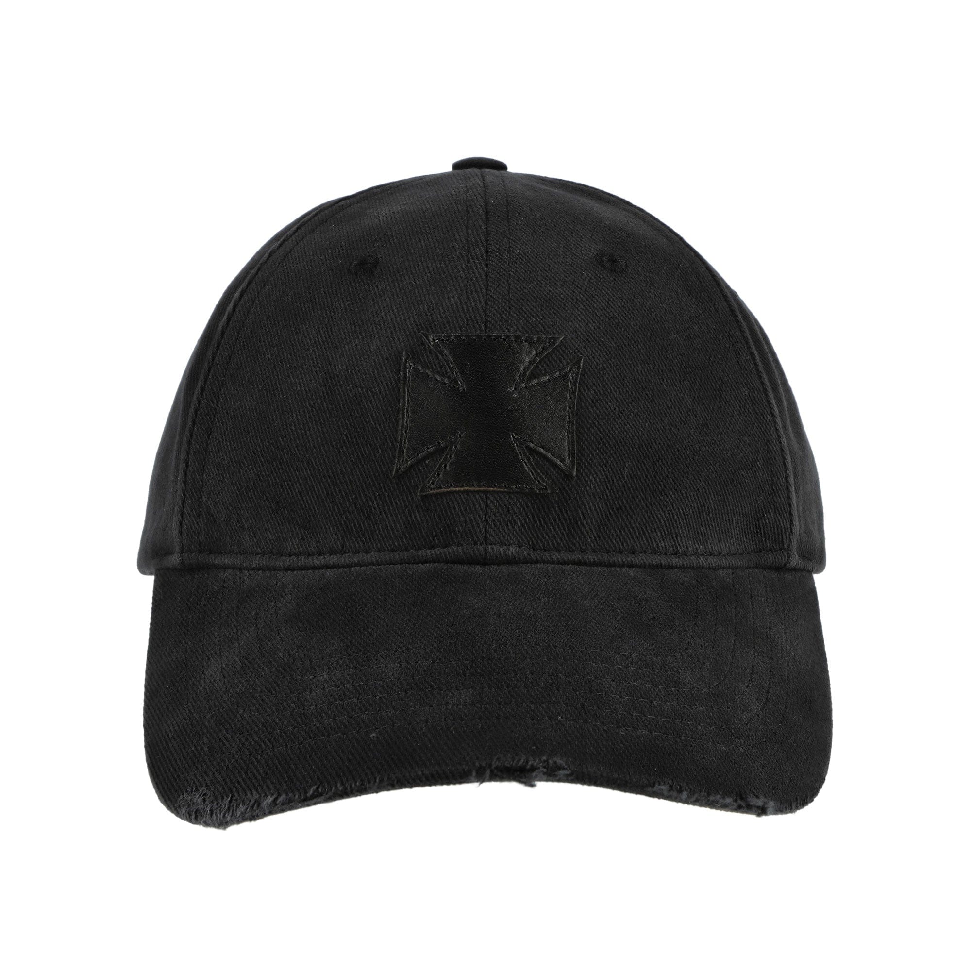 Vetements Leather Biker Cross Cap