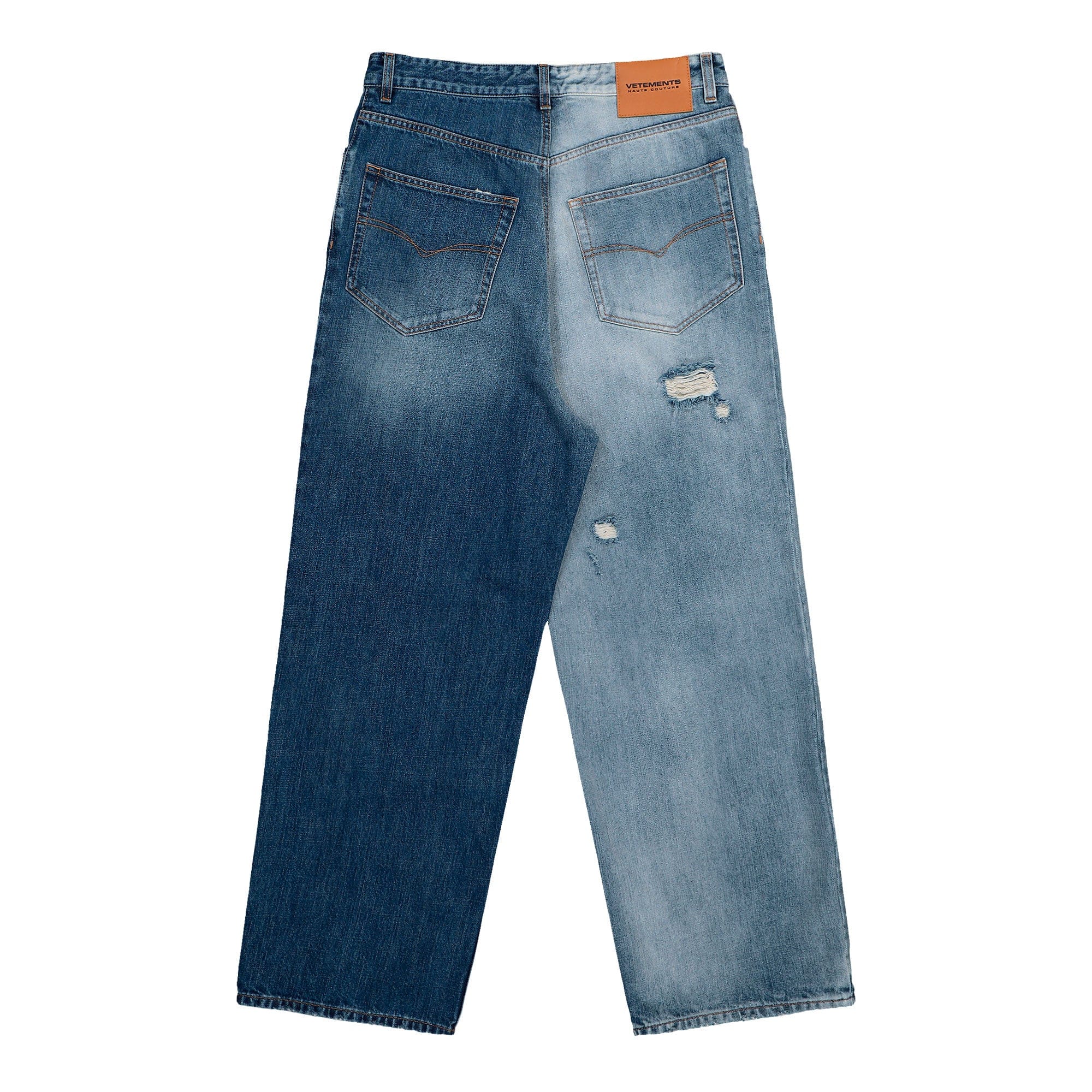 Vetements Degrade Effect Jeans