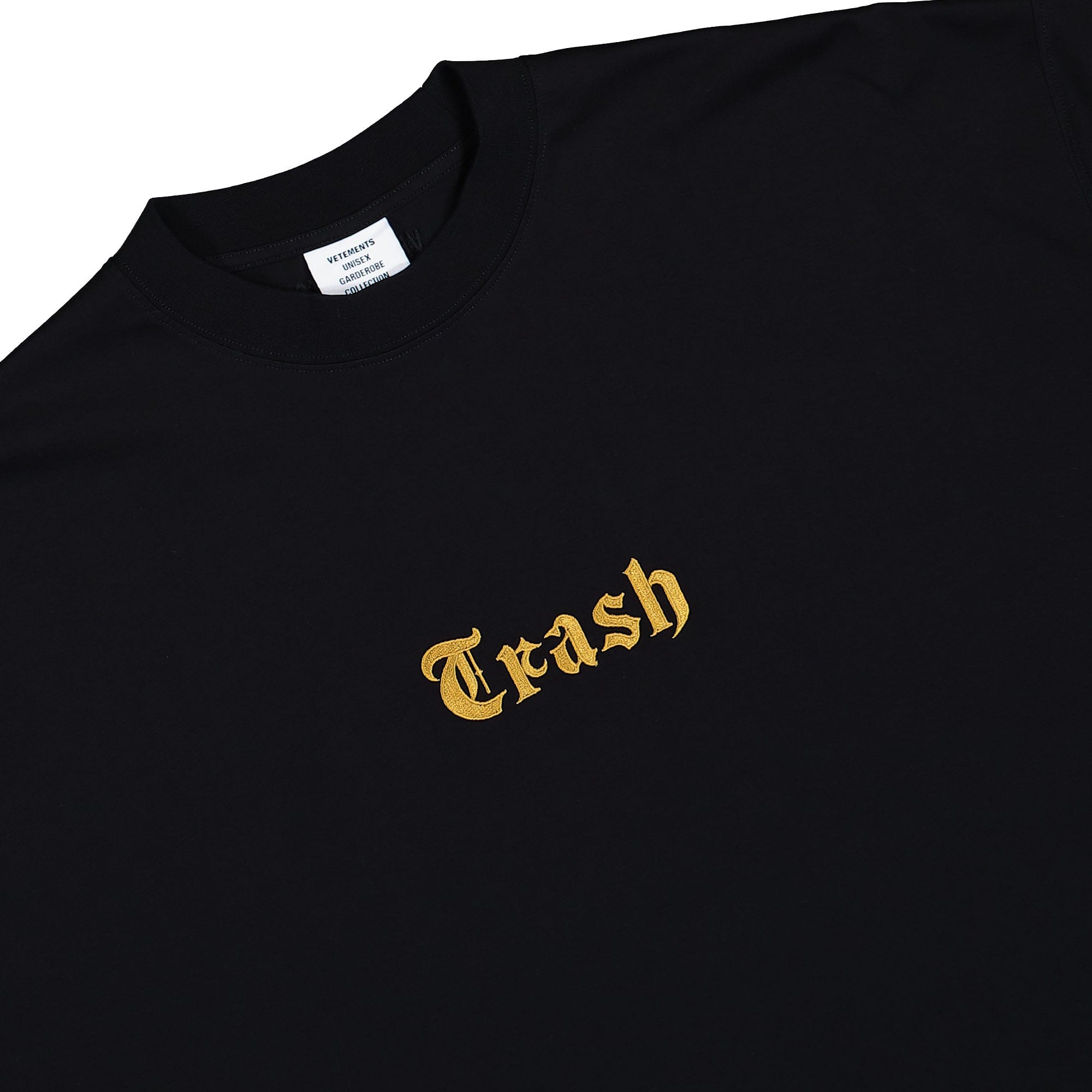 Vetements Trash Embroidered Regular T - Shirt