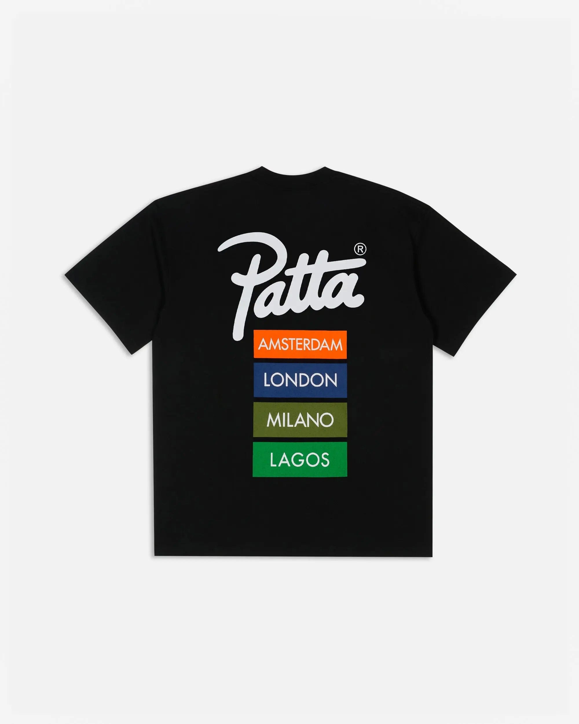 Patta Chapter Worldwide T - Shirt (Black)