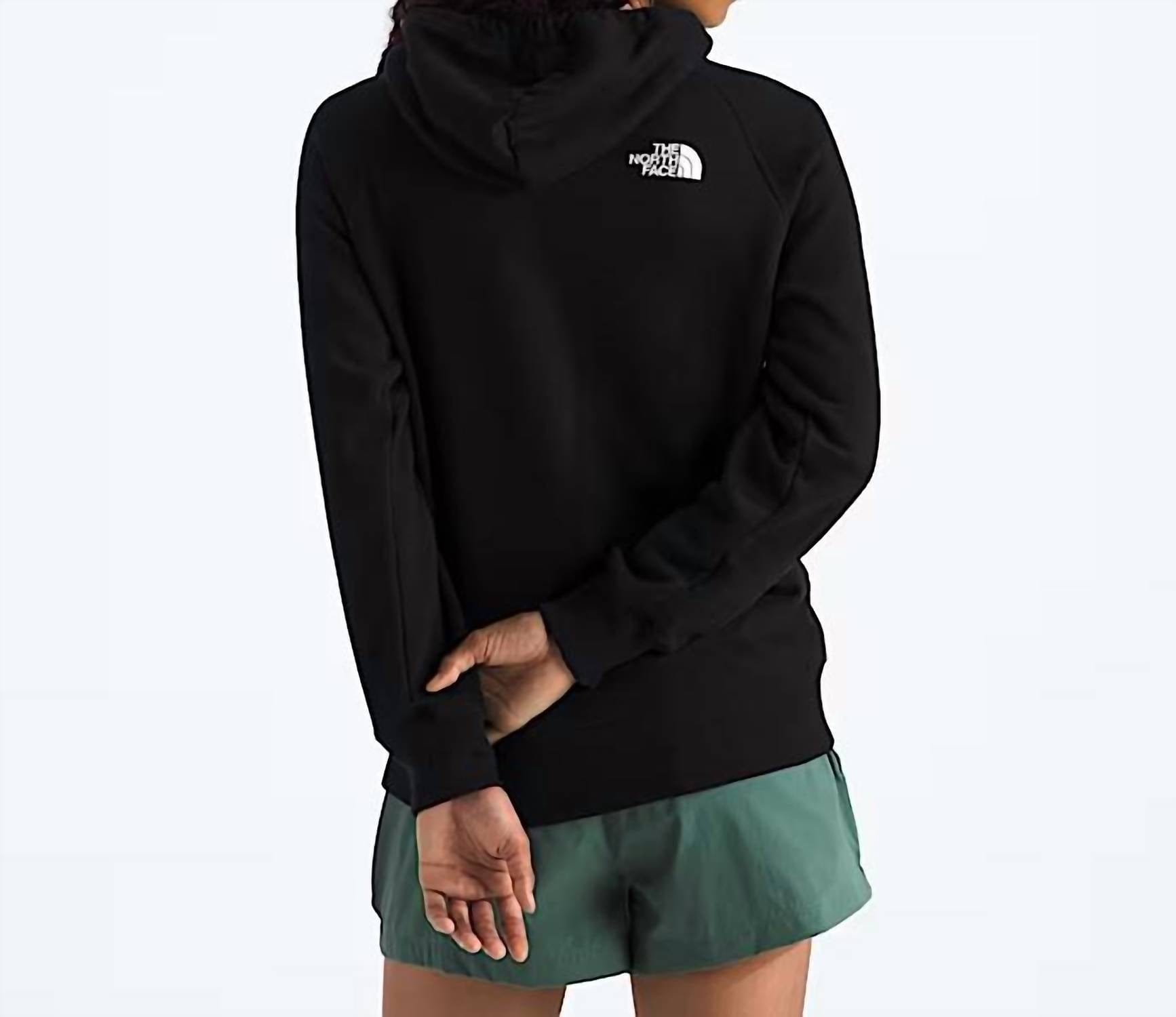 Flower Women's Strange Colorful World Flower Hoodie In Jk3 - Tnf Black