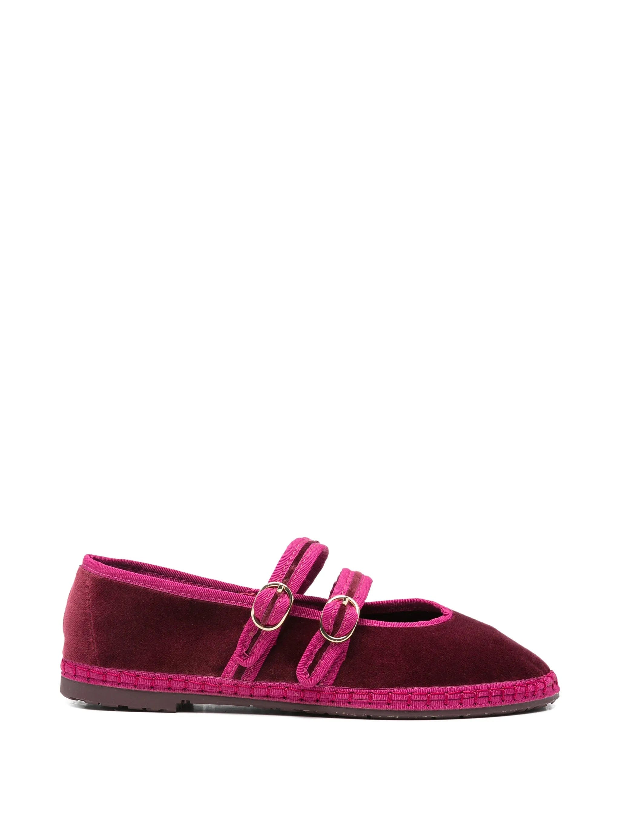 Flabelus Claire buckle - strap ballet flats
