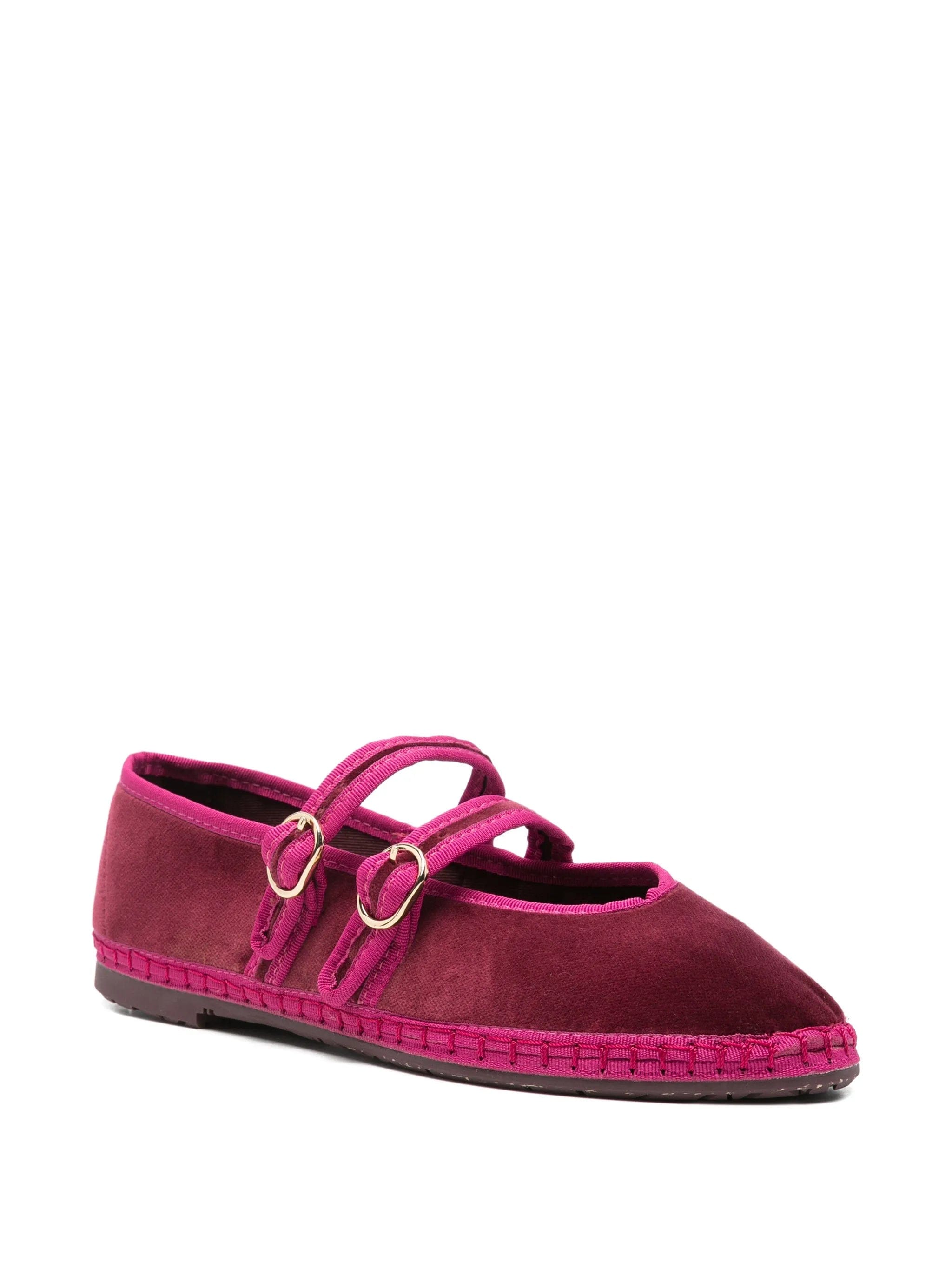 Flabelus Claire buckle - strap ballet flats