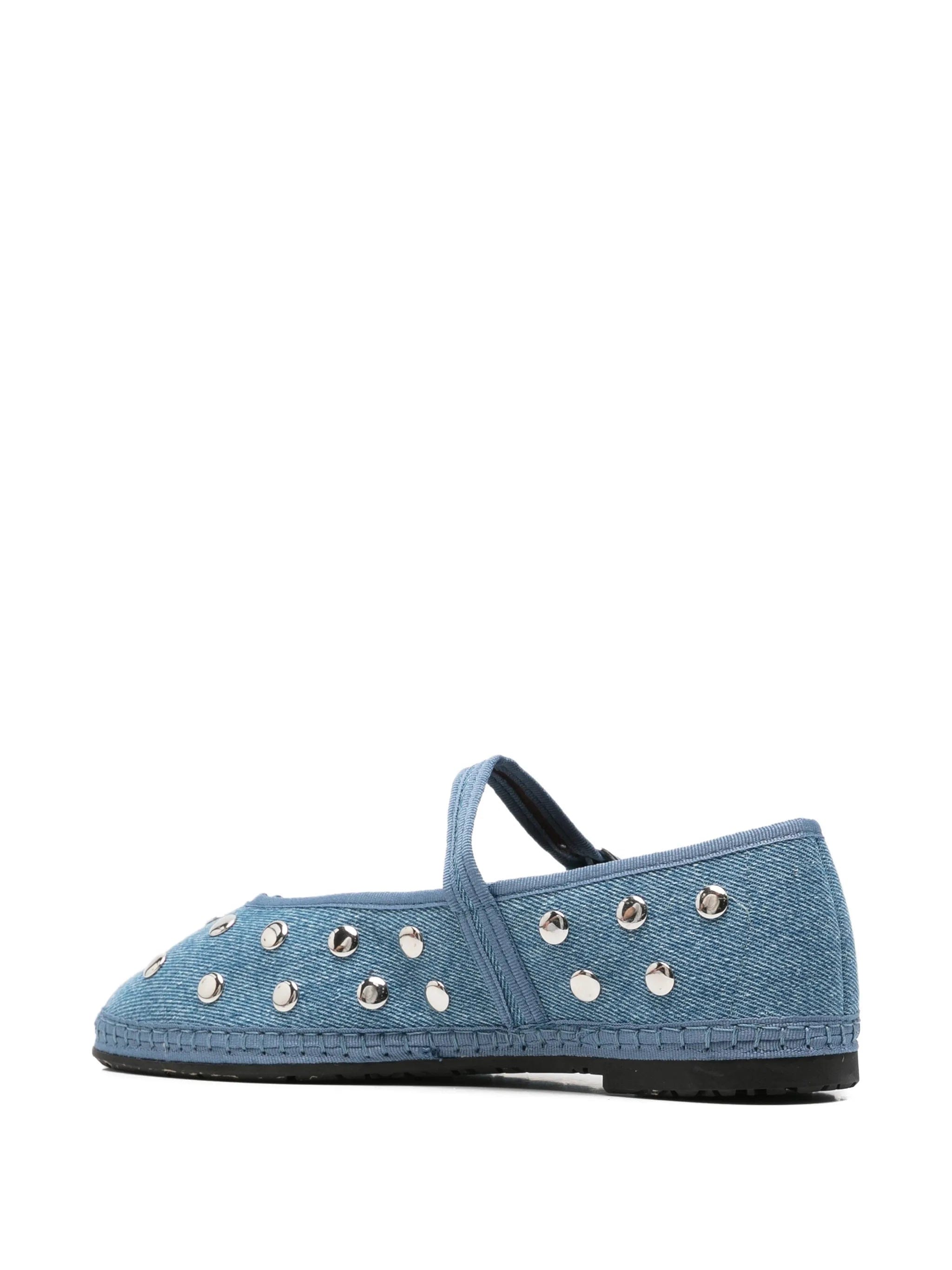 Flabelus Mae stud - embellished ballet flats