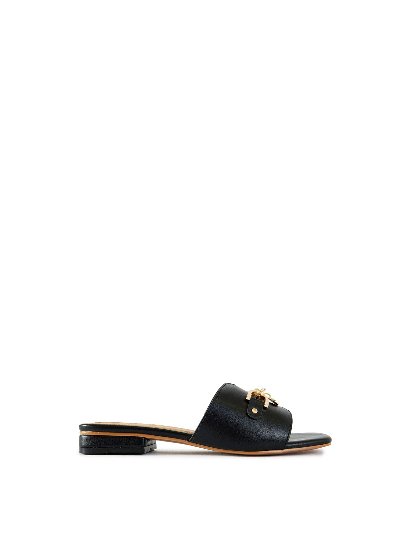 V.gan Aji Slide Sandals Black
