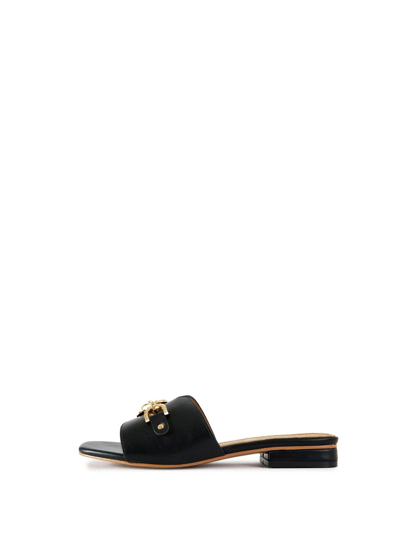 V.gan Aji Slide Sandals Black