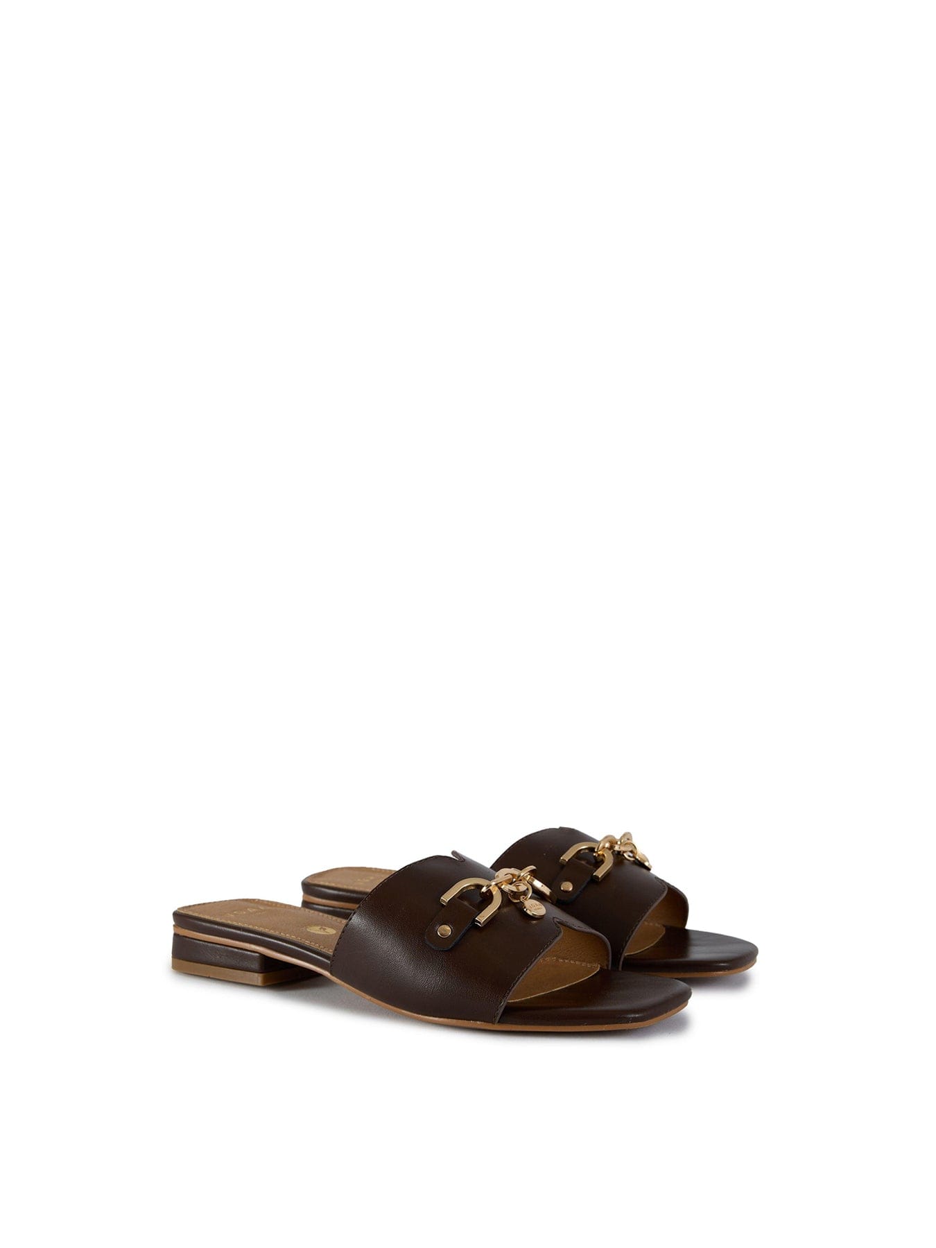 V.gan Aji Slide Sandals Brown