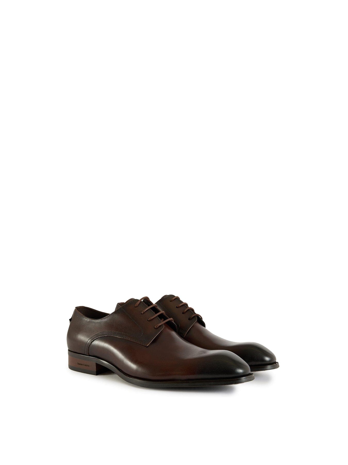 Simon Carter Agadir Derby Shoes Brown