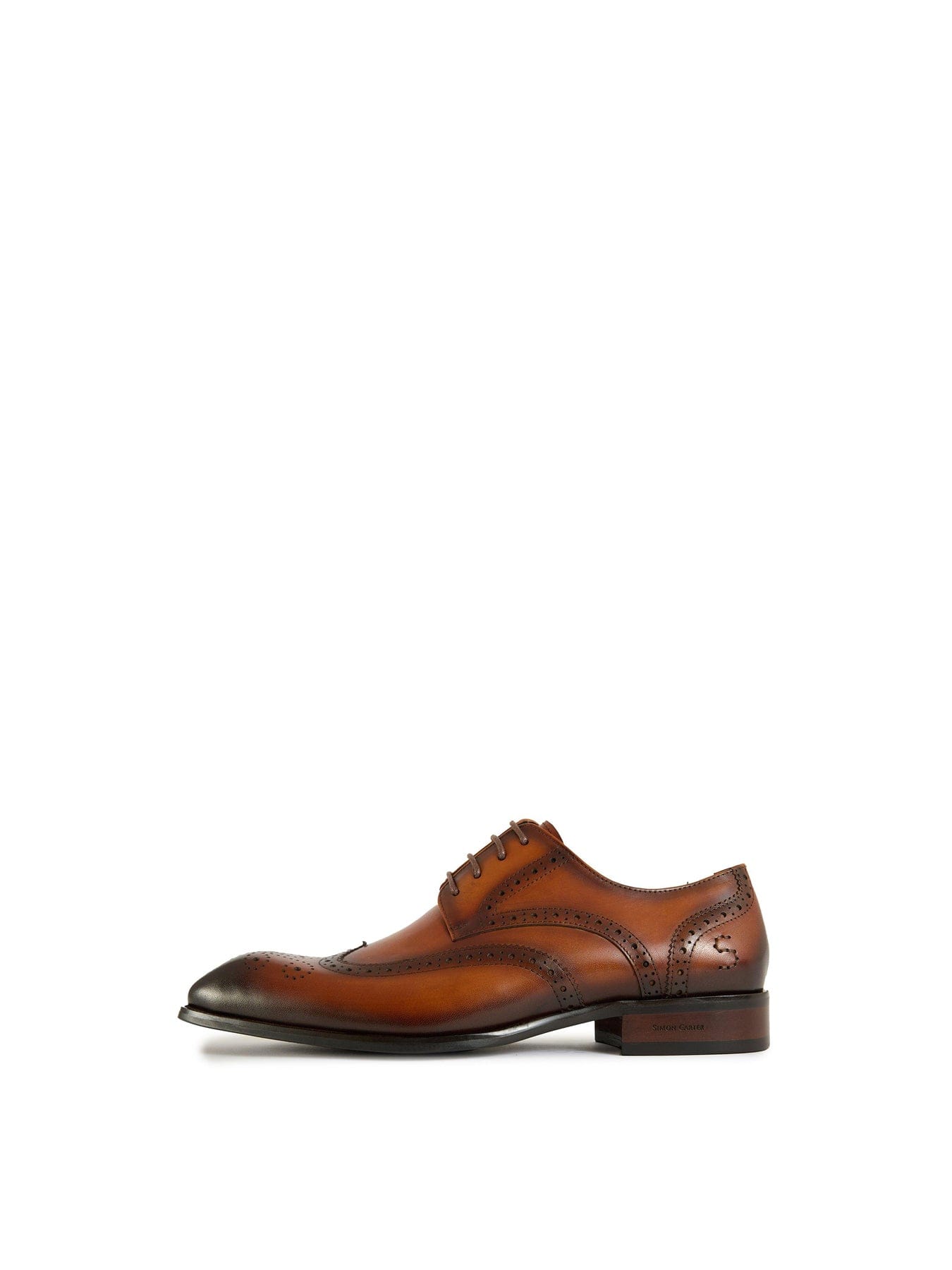 Simon Carter Safi Brogue Shoes Tan