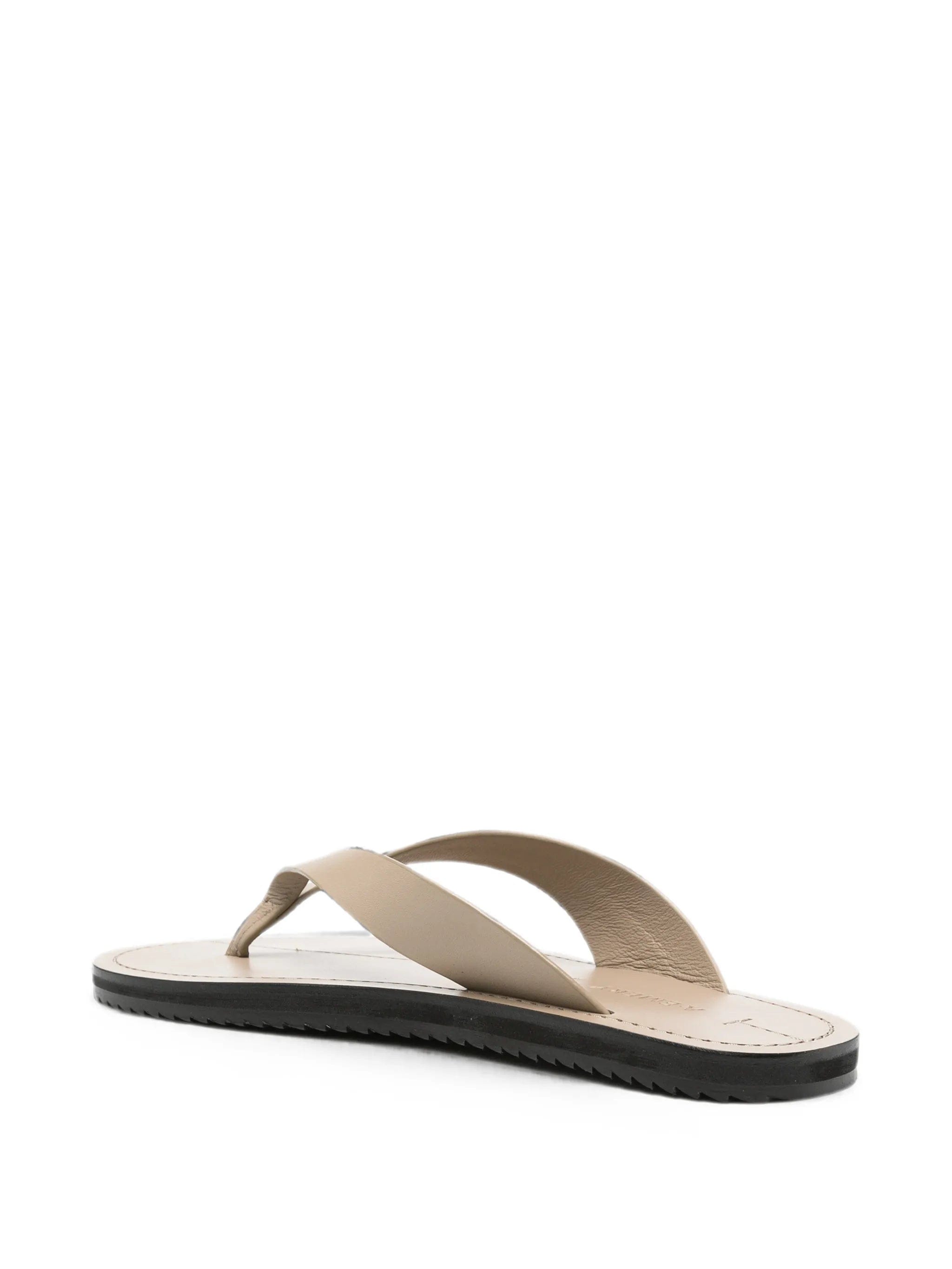 A.emery Flora leather sandals