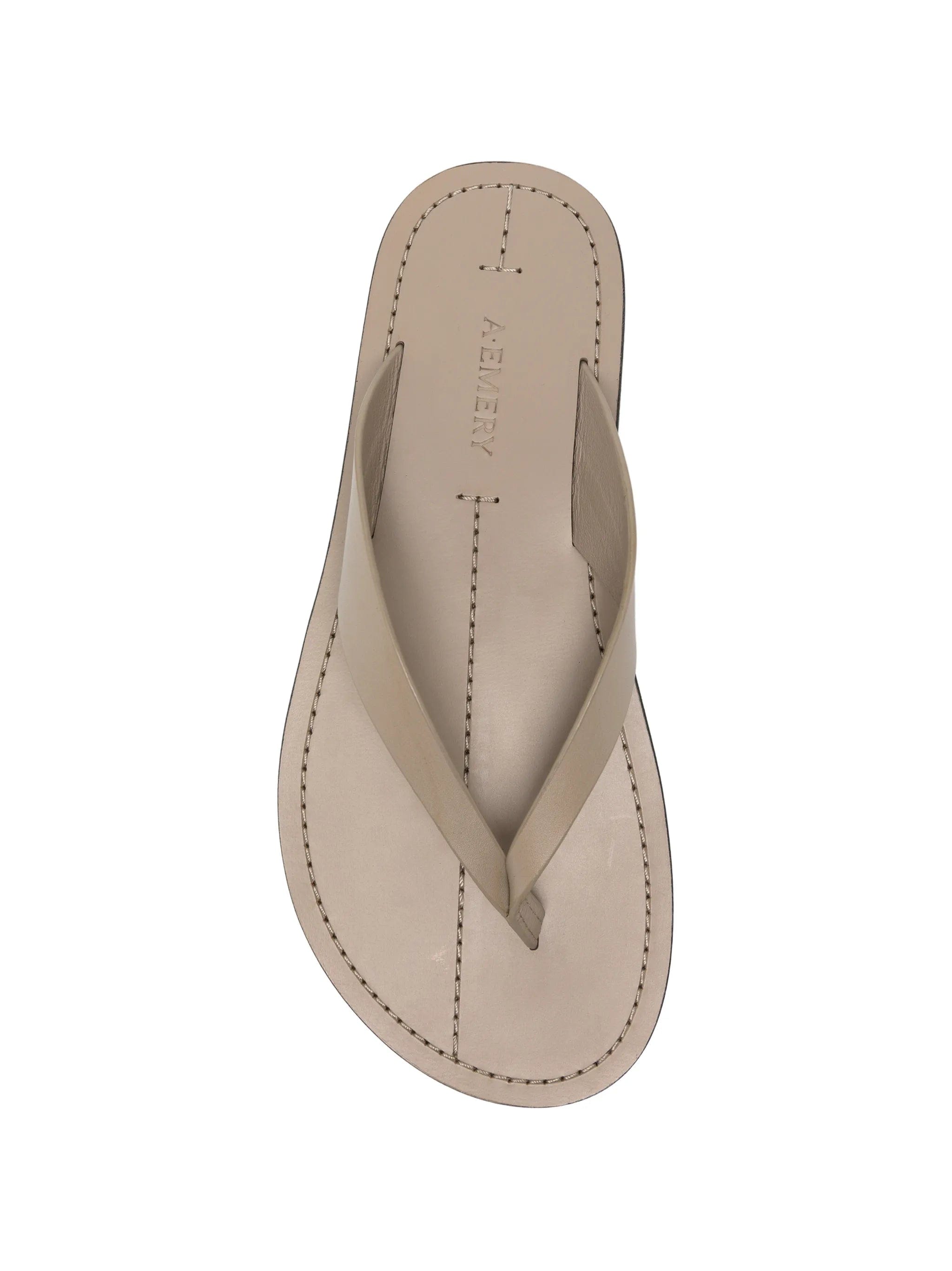 A.emery Flora leather sandals