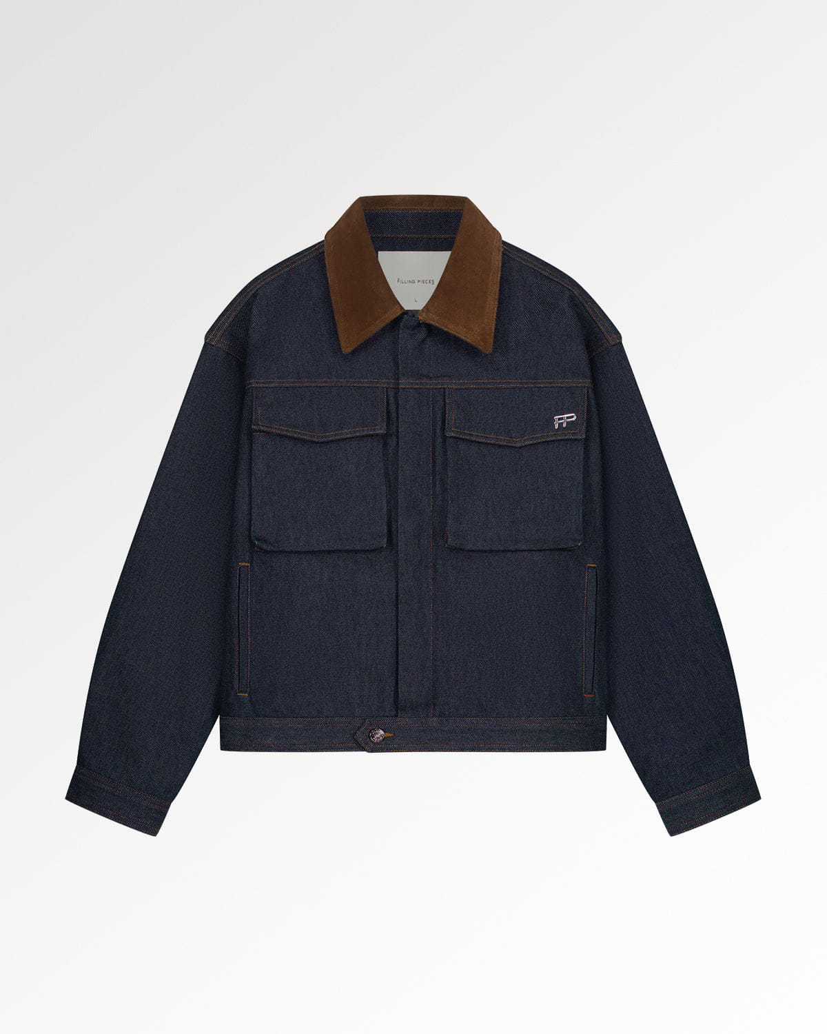 Trend Maven Denim Jacket Raw Indigo