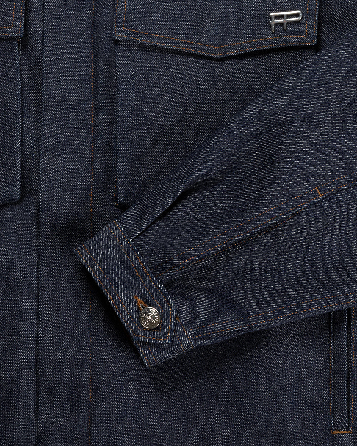 Trend Maven Denim Jacket Raw Indigo