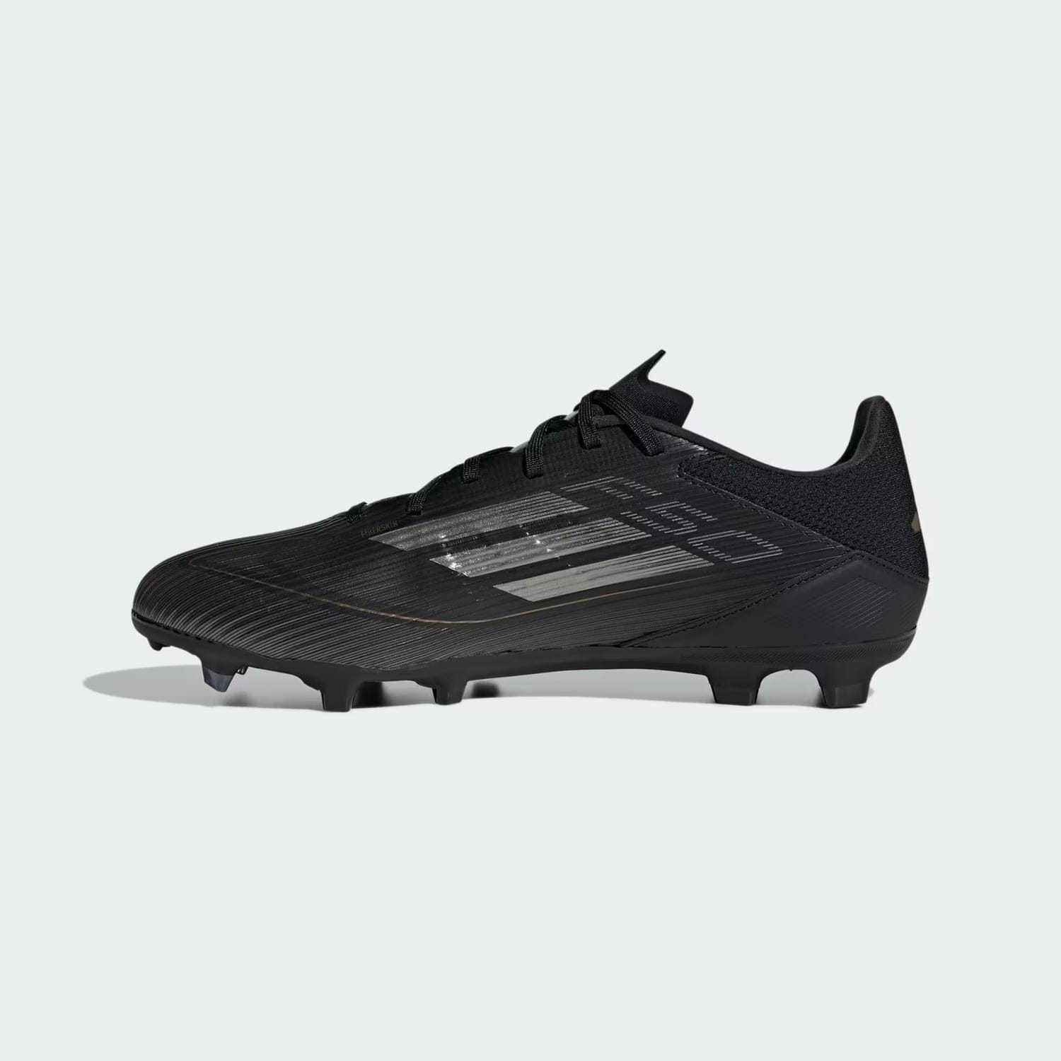 Core Men's F50 League Boots Shoes In Core Black/iron Metallic/gold Metallic