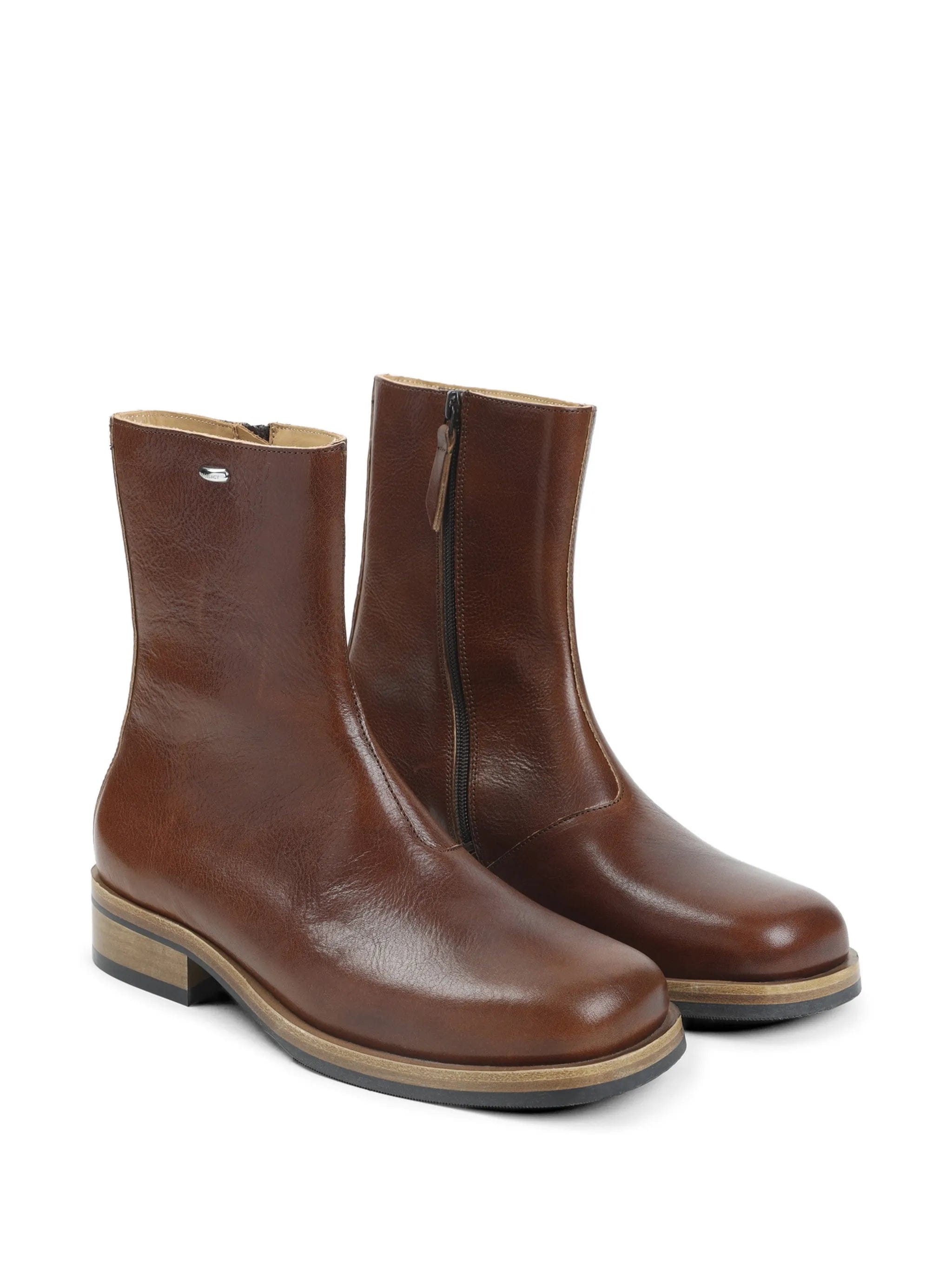 OUR Legacy Camion leather chelsea boots