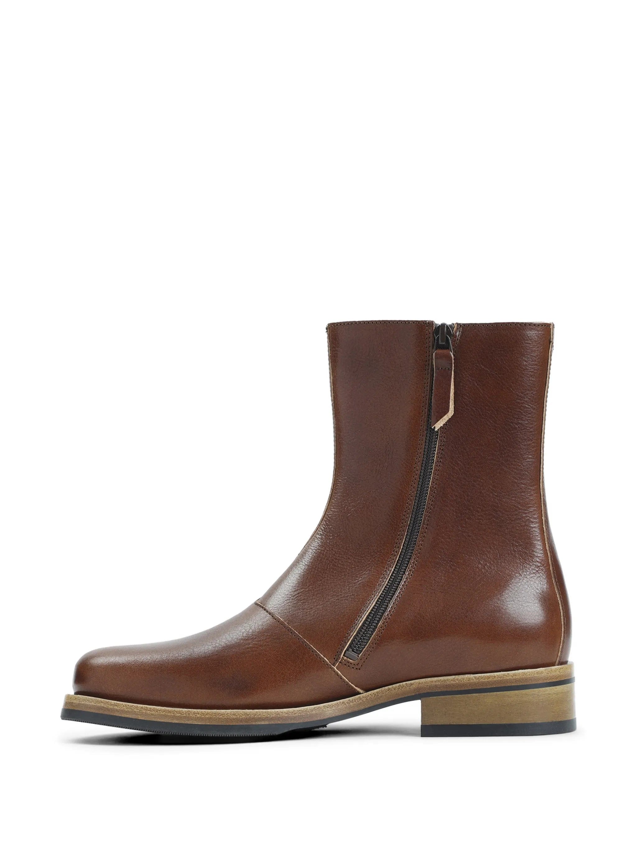 OUR Legacy Camion leather chelsea boots