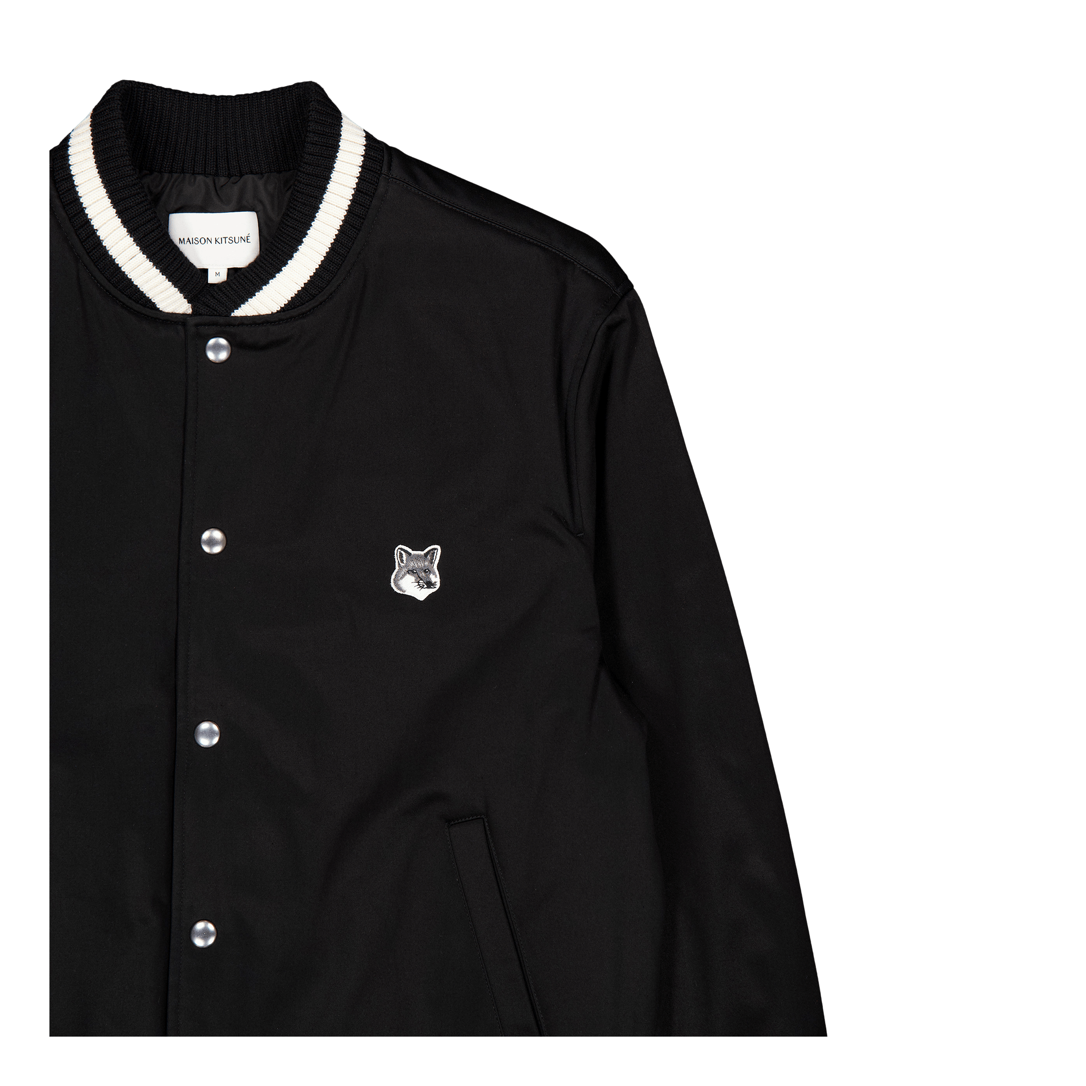 Maison Kitsuné Teddy Blouson Black
