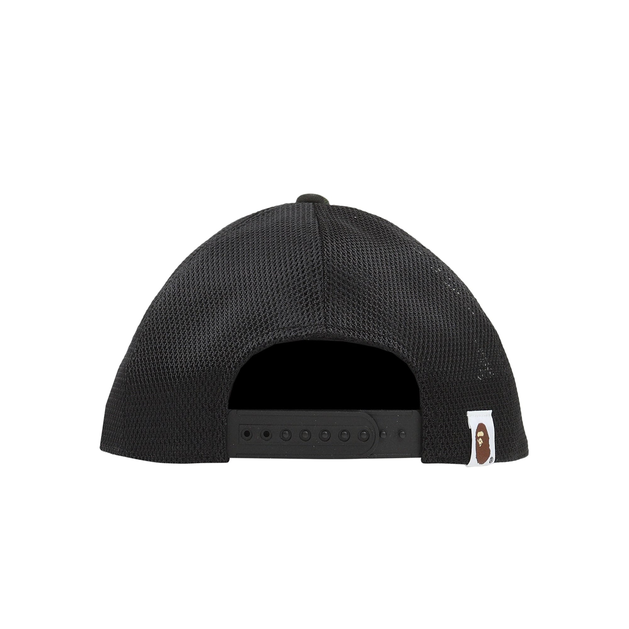 A Bathing Ape 1st Camo NYC Logo Mesh Cap - Green
