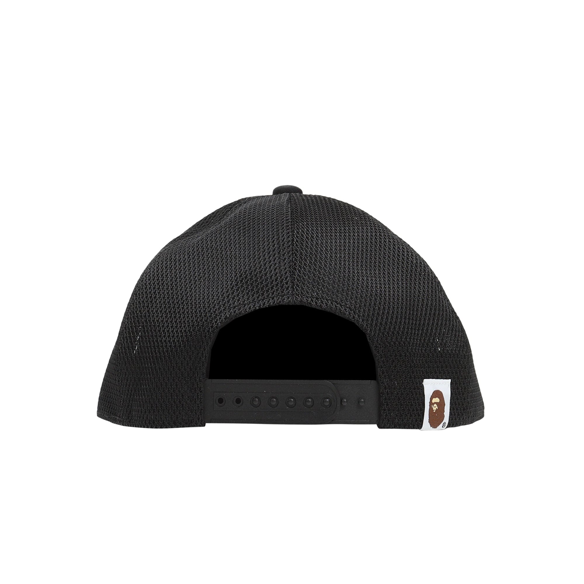 A Bathing Ape Bape Glitter Print Mesh Cap - Black