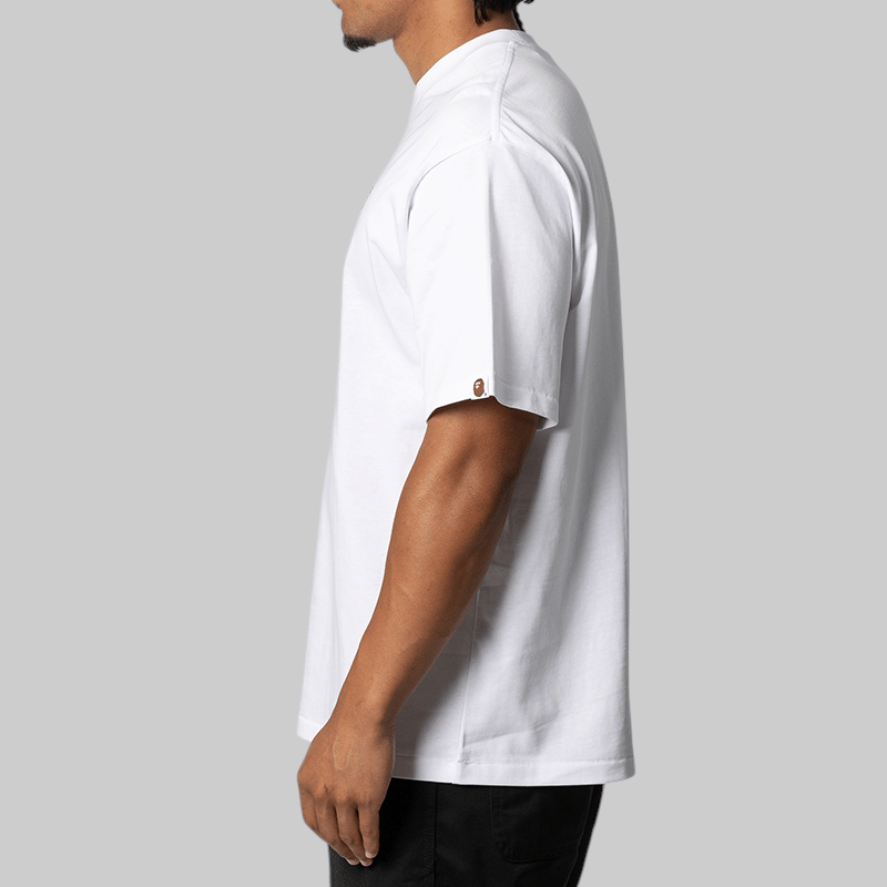 A Bathing Ape® Graffiti Bape Logo Relaxed Fit T - Shirt - White