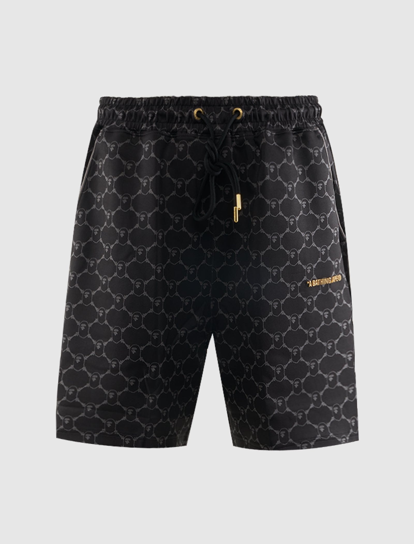 A Bathing APE COLLEGE MONGRAM SHORT