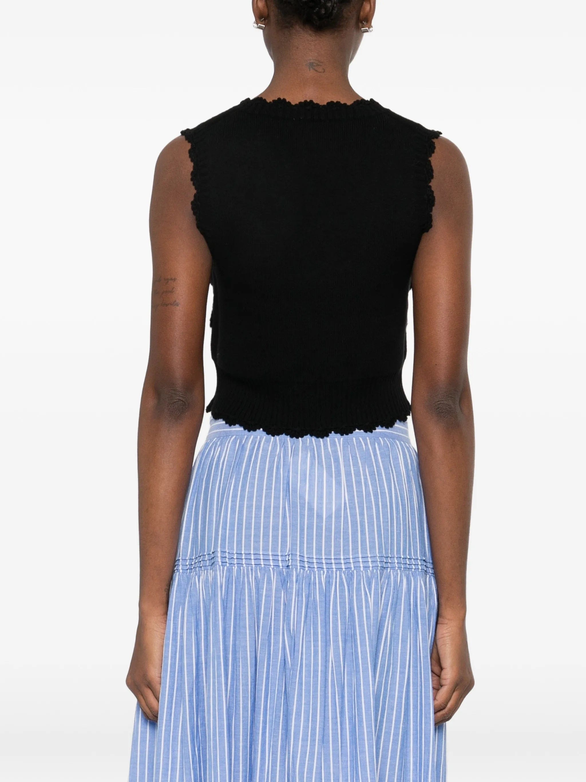 GANNI sleeveless vest