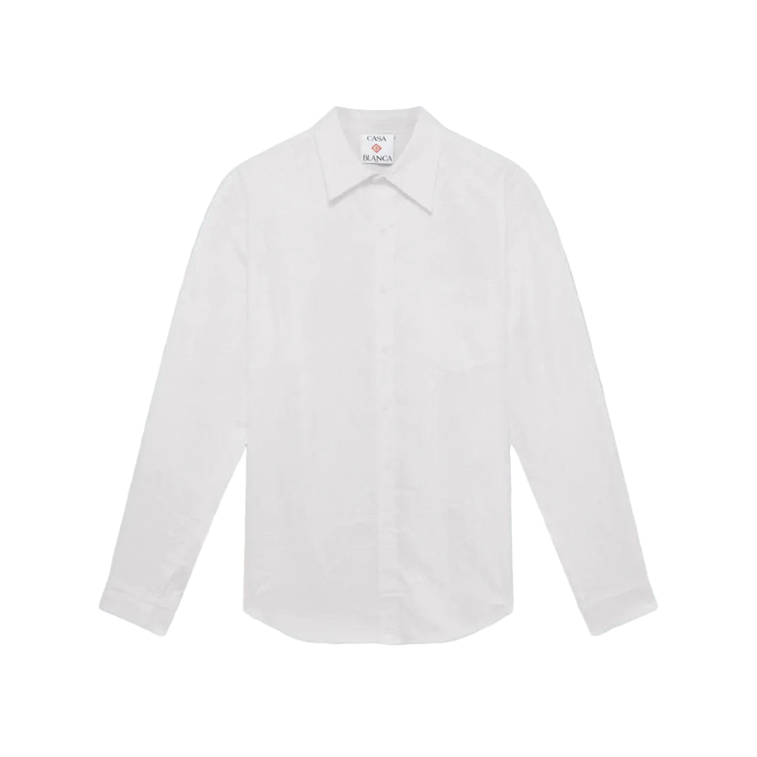 Casablanca Monogram Oxford Shirt White
