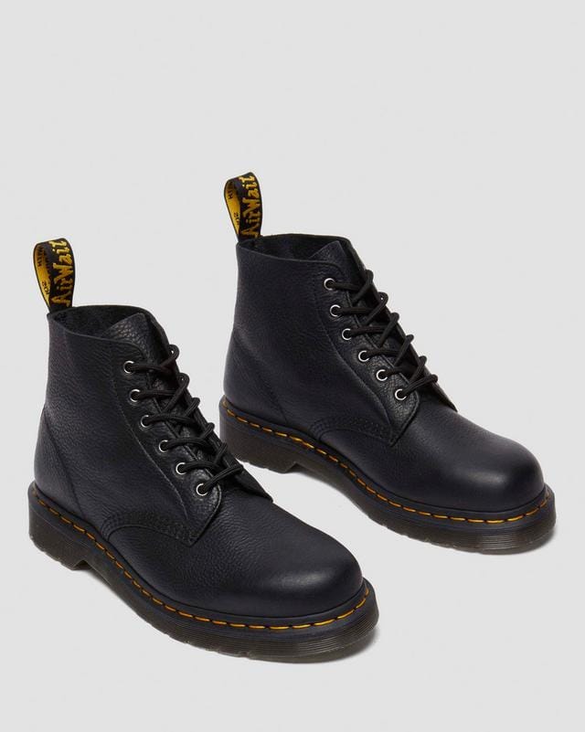 Drmartin 101 Ambassador Leather Ankle Boots Black