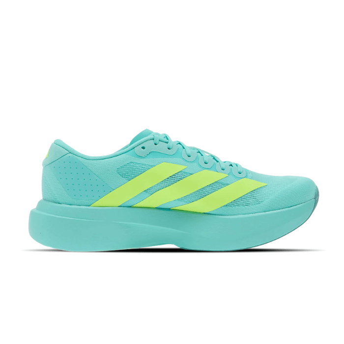Aqua Adizero EVO SL Shoes Flash Aqua Lucid Lemon