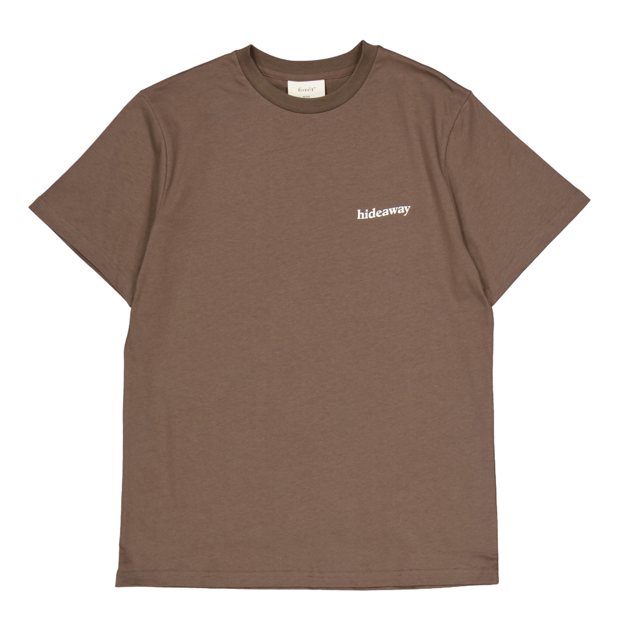 Forét Hideaway T - shirt Cold Brown/cloud