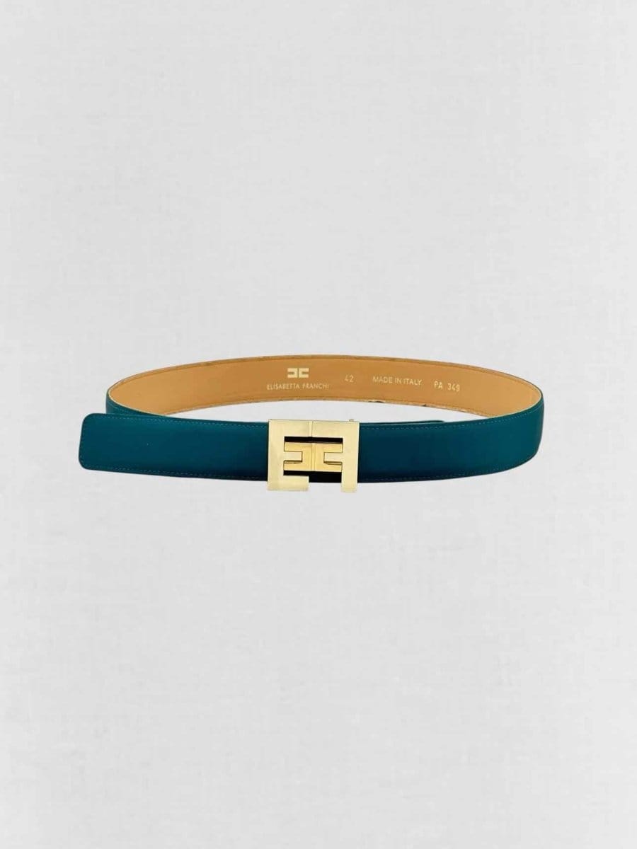 Elisabetta Franchi Turquoise Belt