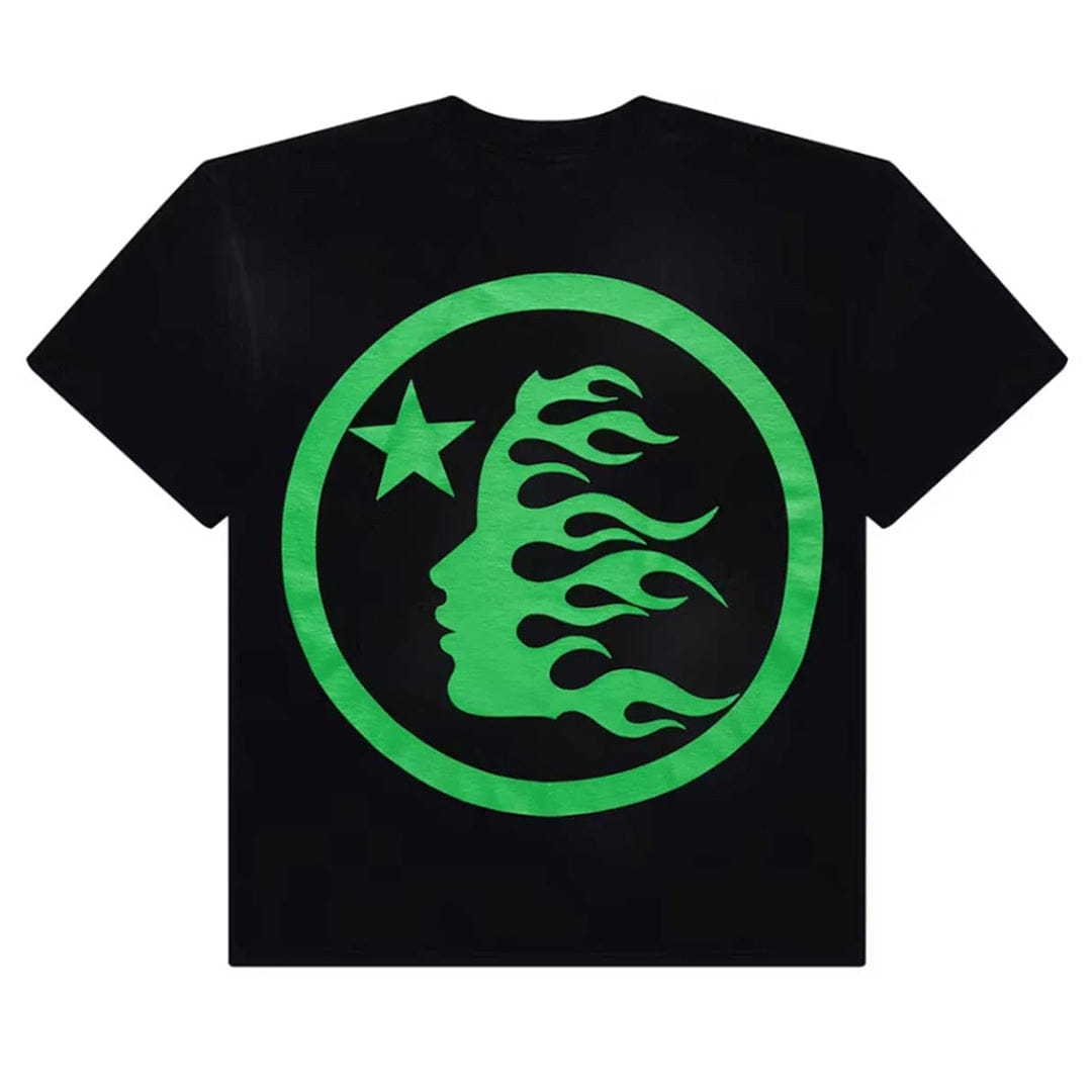 Hellstar Classic Logo T - Shirt Black/Green