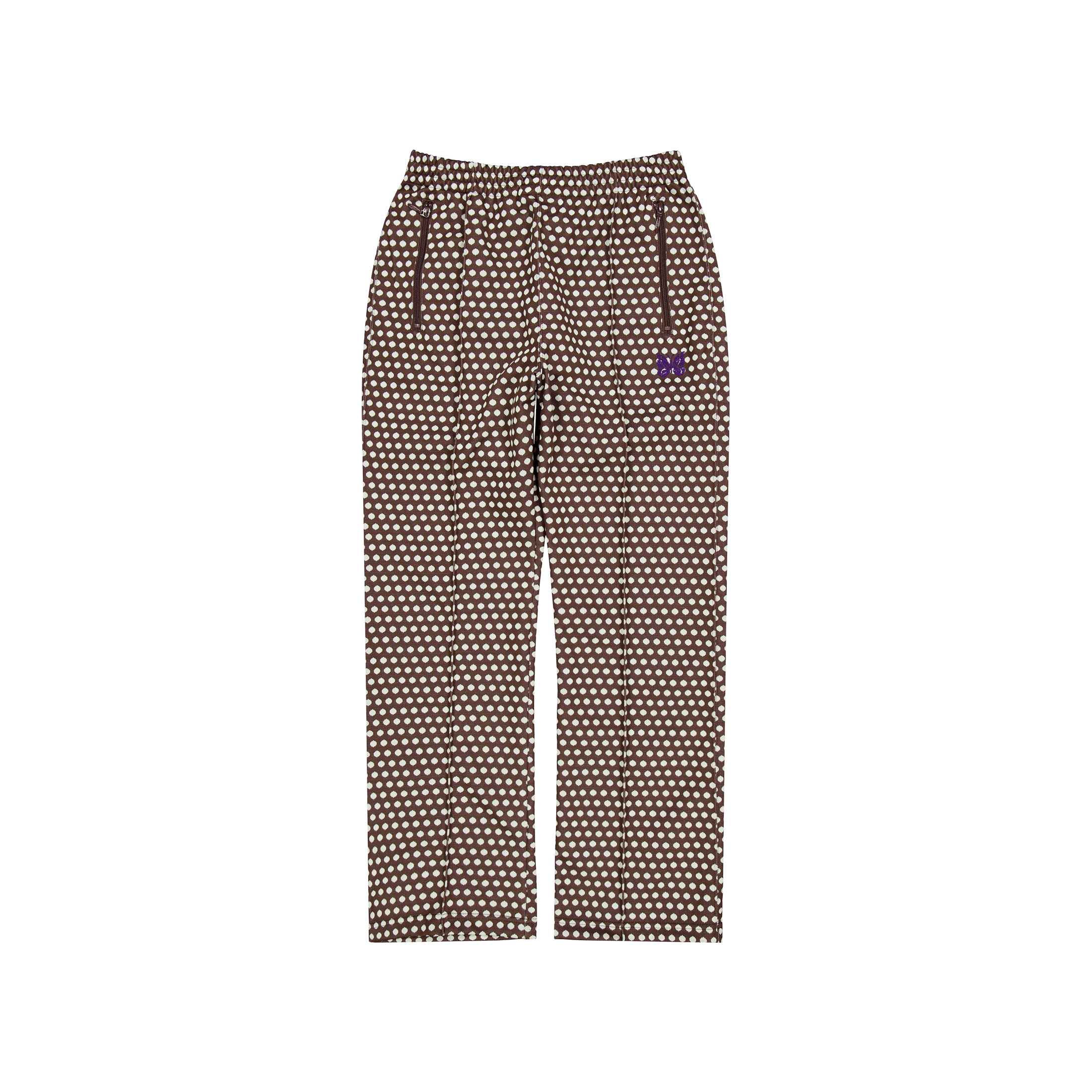 Needles Track Pant - Poly Jq A - polka Dot