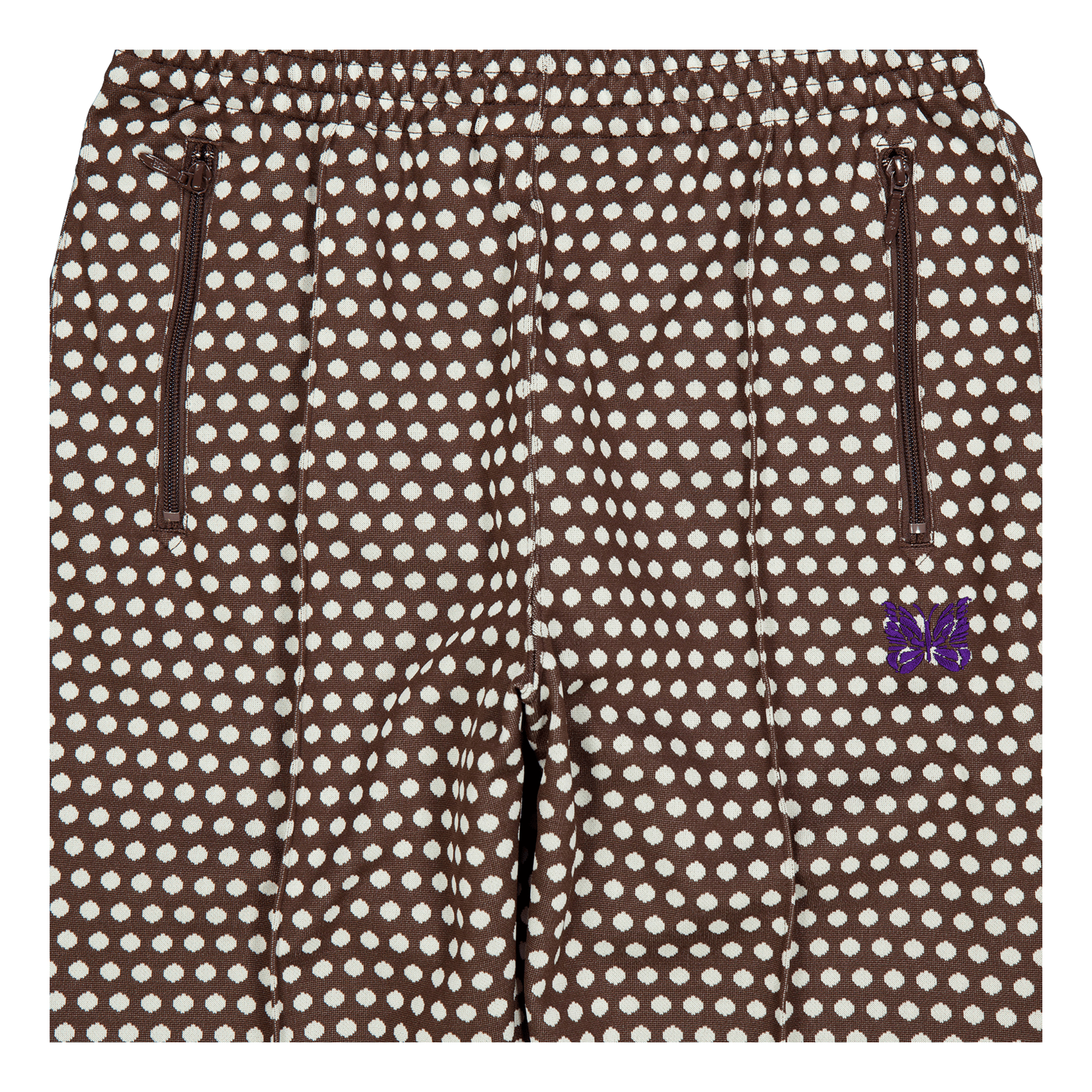Needles Track Pant - Poly Jq A - polka Dot