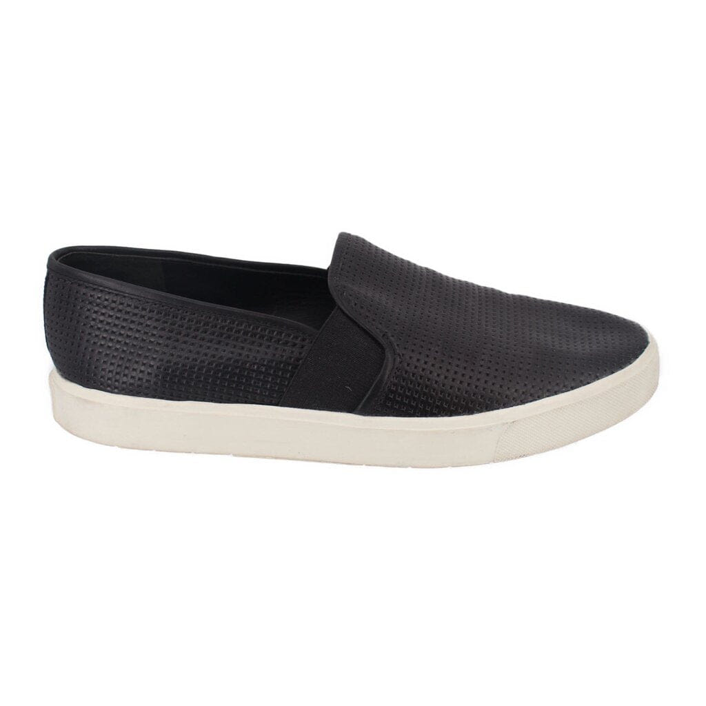 VINCE PERFORATED FLATS BLACK 9 US