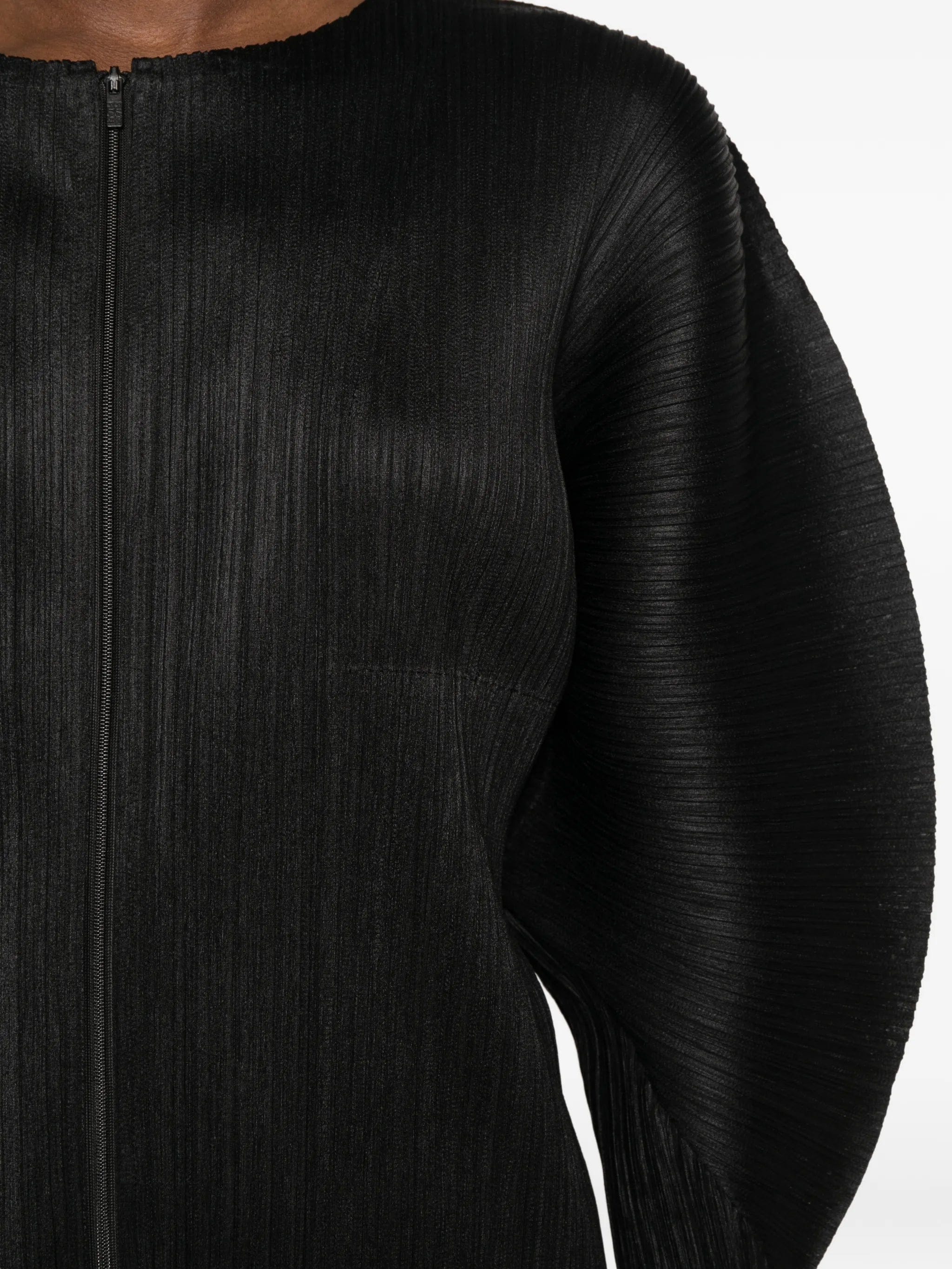 Pleats Please Issey Miyake sculptural - sleeve jacket