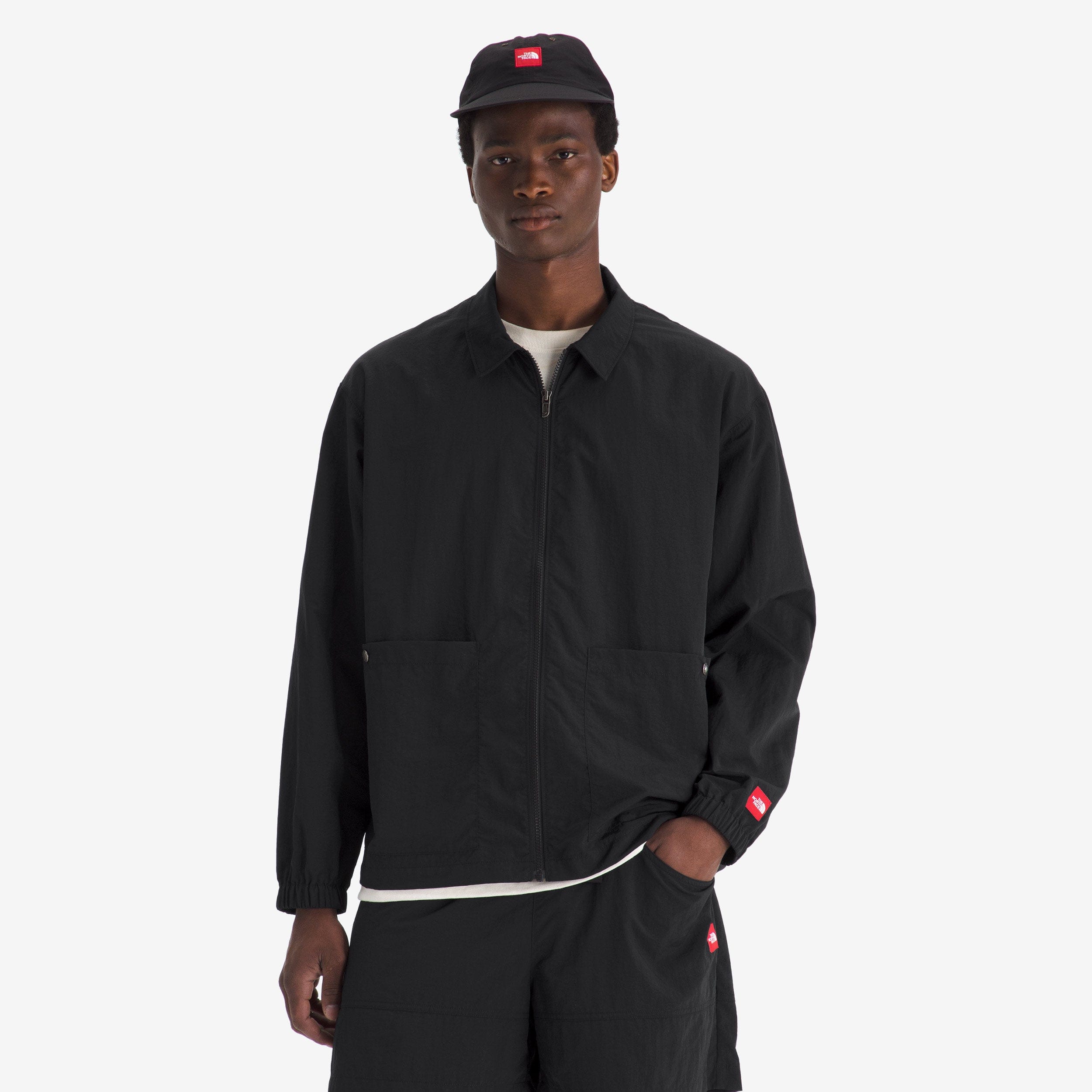 The North Face TNF™ Red Box Nylon Long Sleeve Shirt