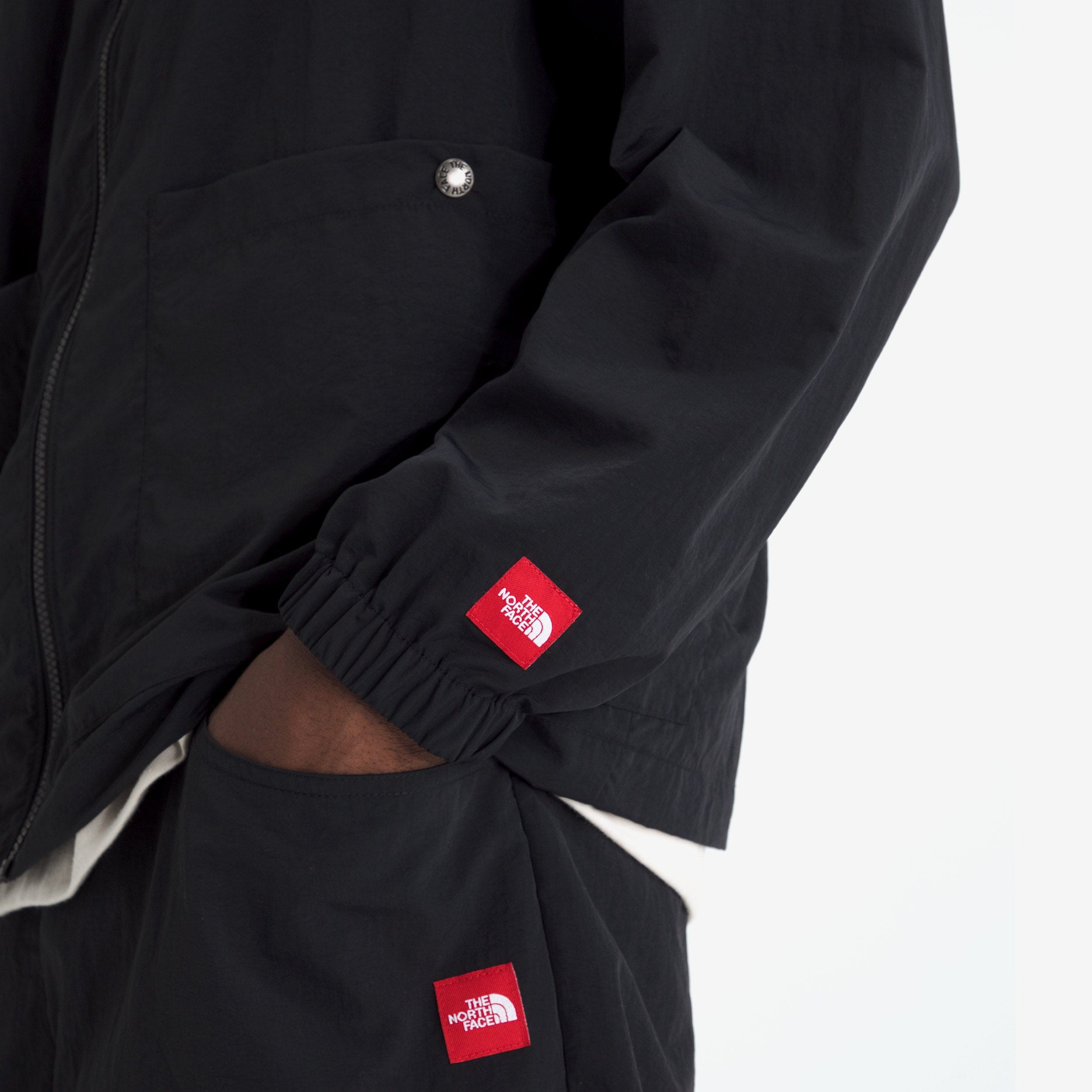 The North Face TNF™ Red Box Nylon Long Sleeve Shirt