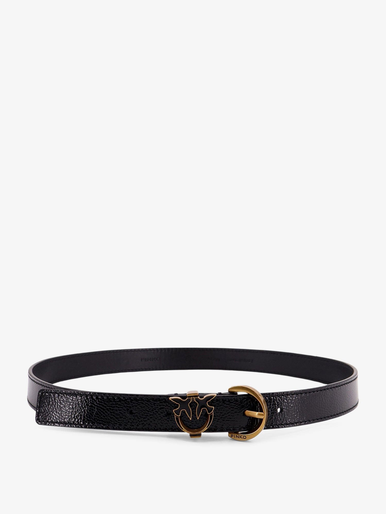 PINKO Tamboril leather belt