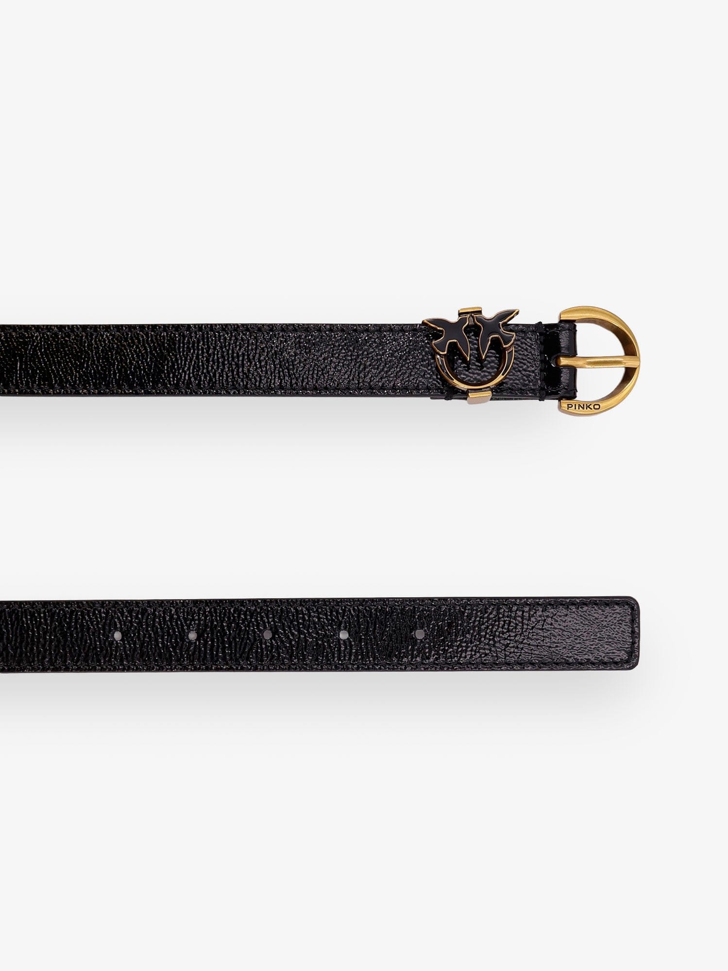 PINKO Tamboril leather belt
