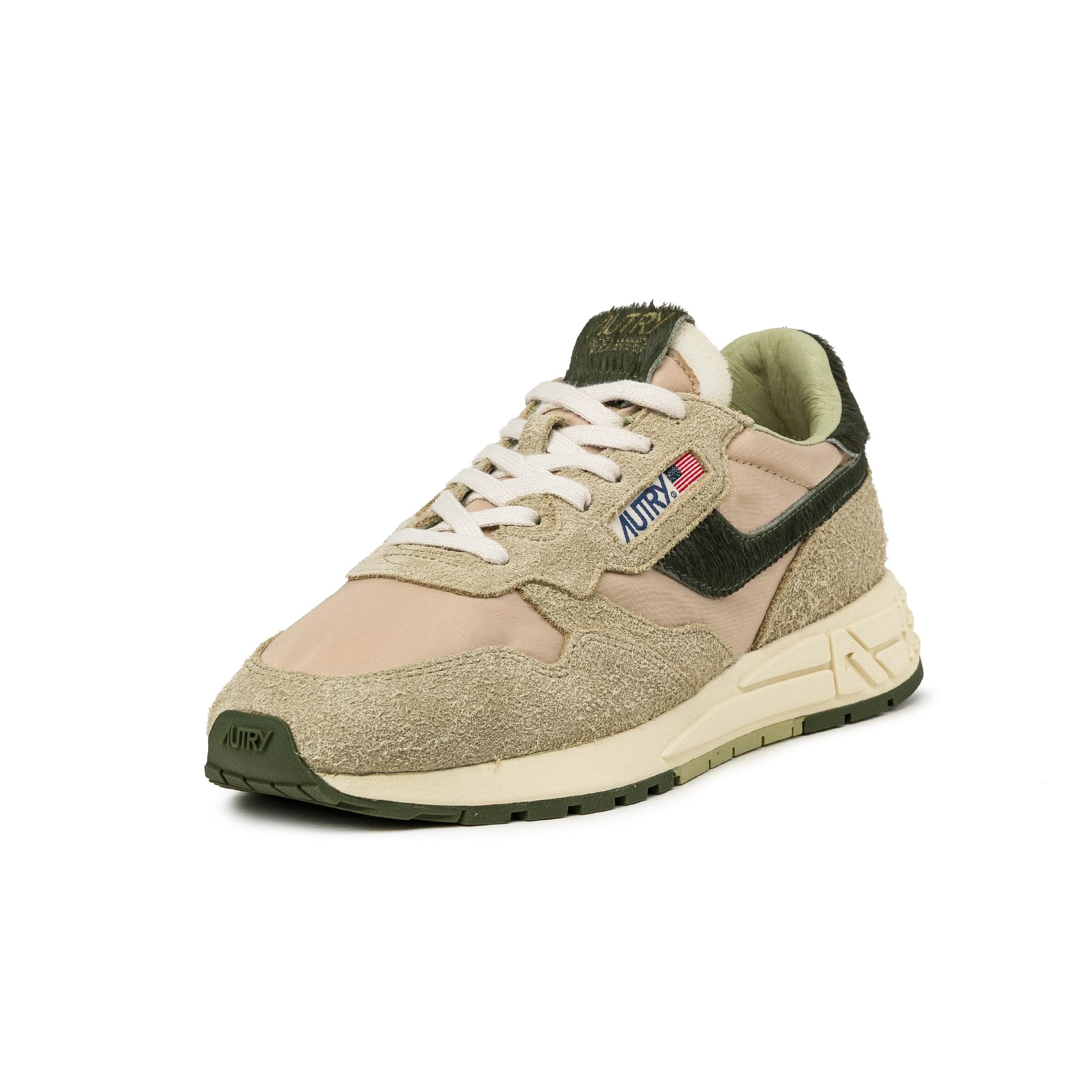 Autry Reelwind Low W *Nylon / Suede / Ponyhair*