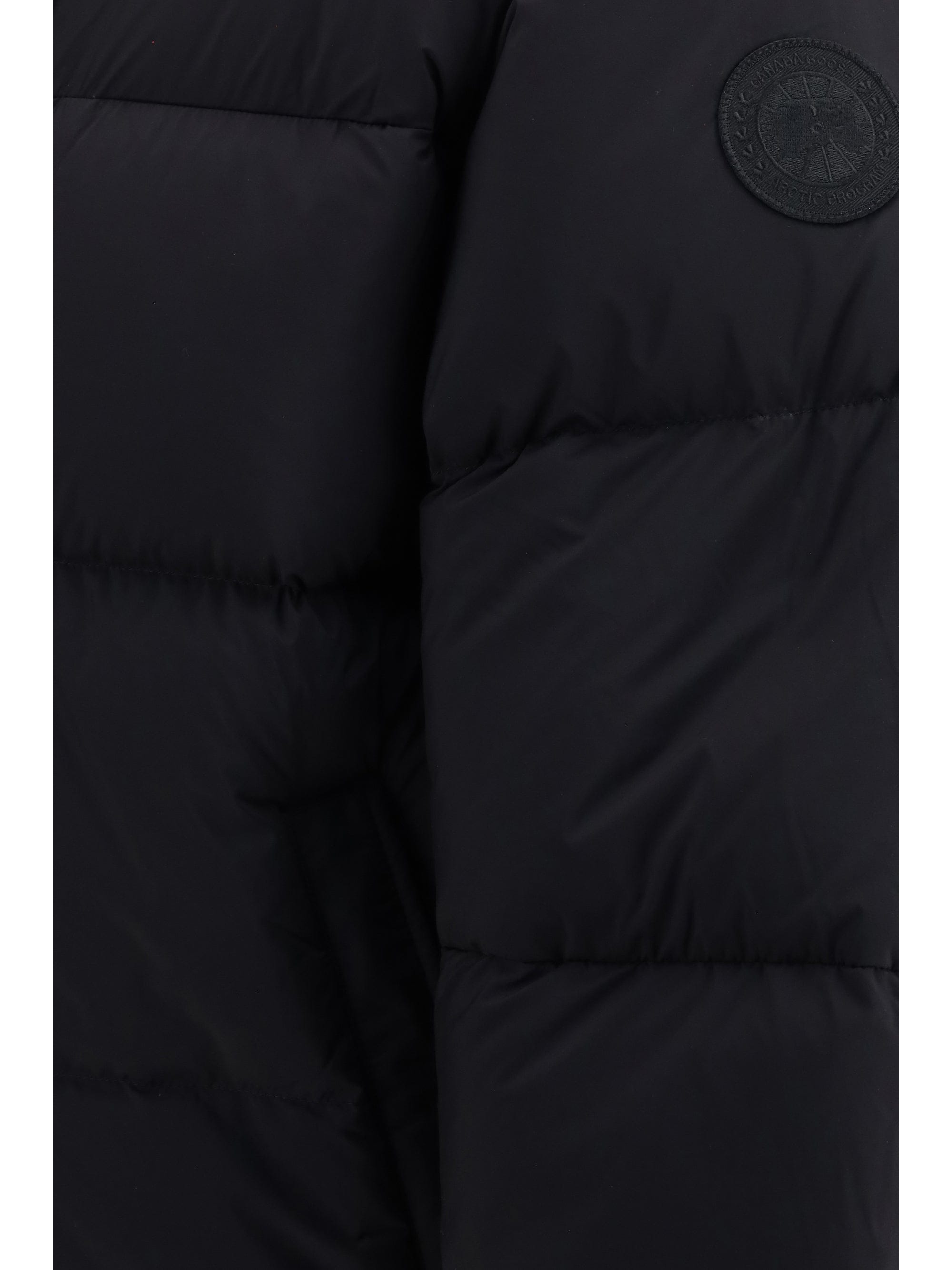 Canada Goose Sterling Tonal Down Jacket — Black