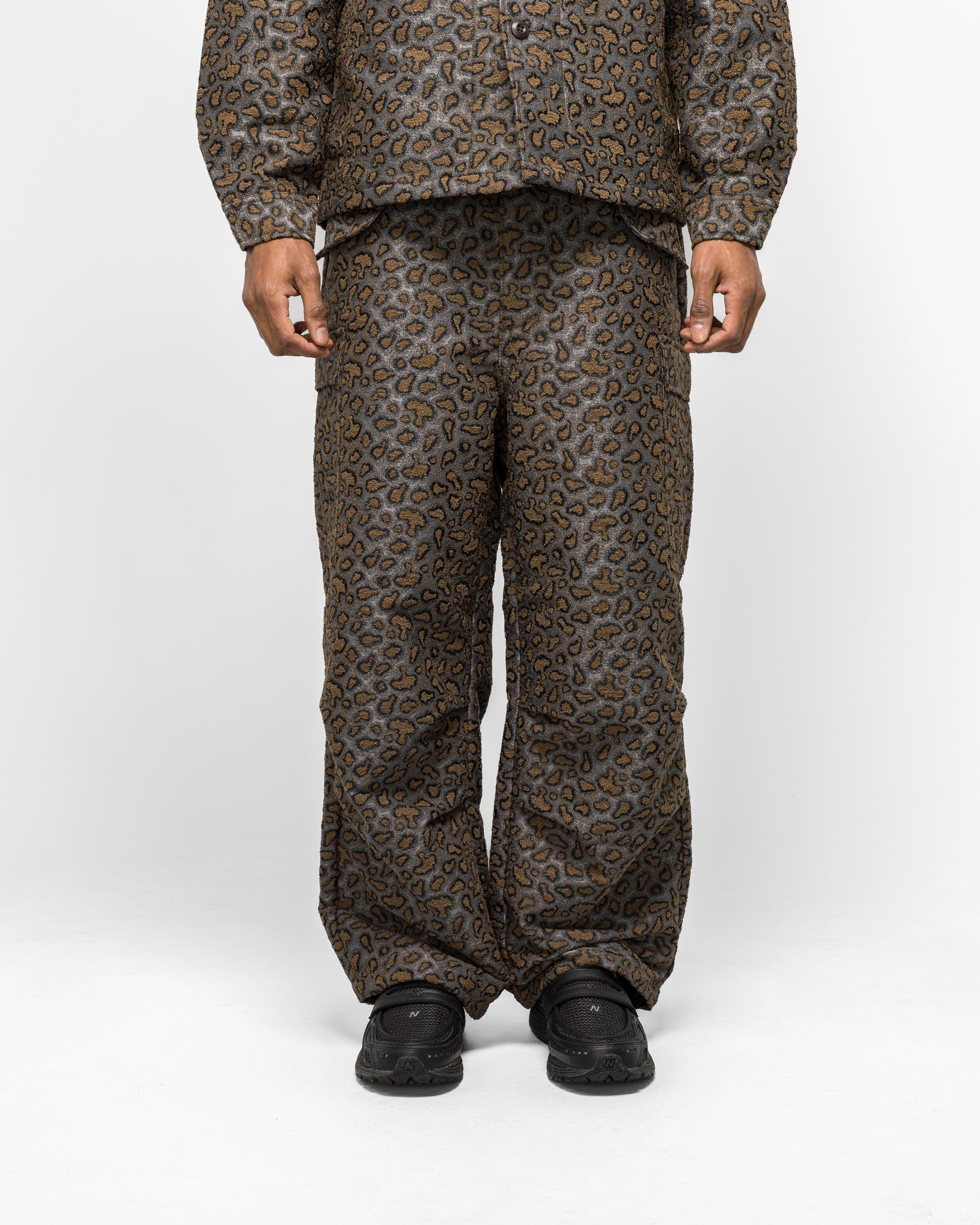 Beams Plus MIL Over 6 Pockets Camo Jacquard - Brown