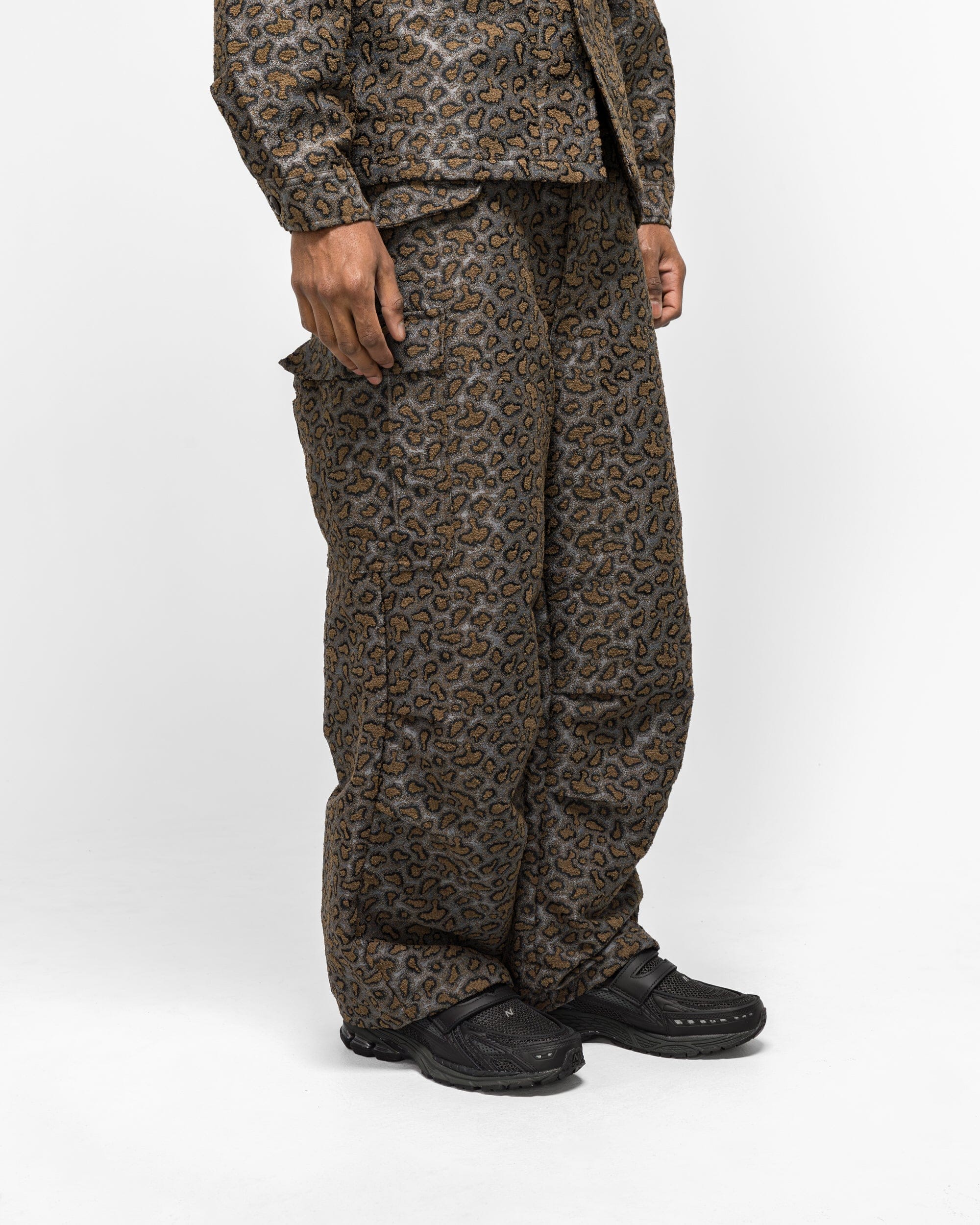 Beams Plus MIL Over 6 Pockets Camo Jacquard - Brown