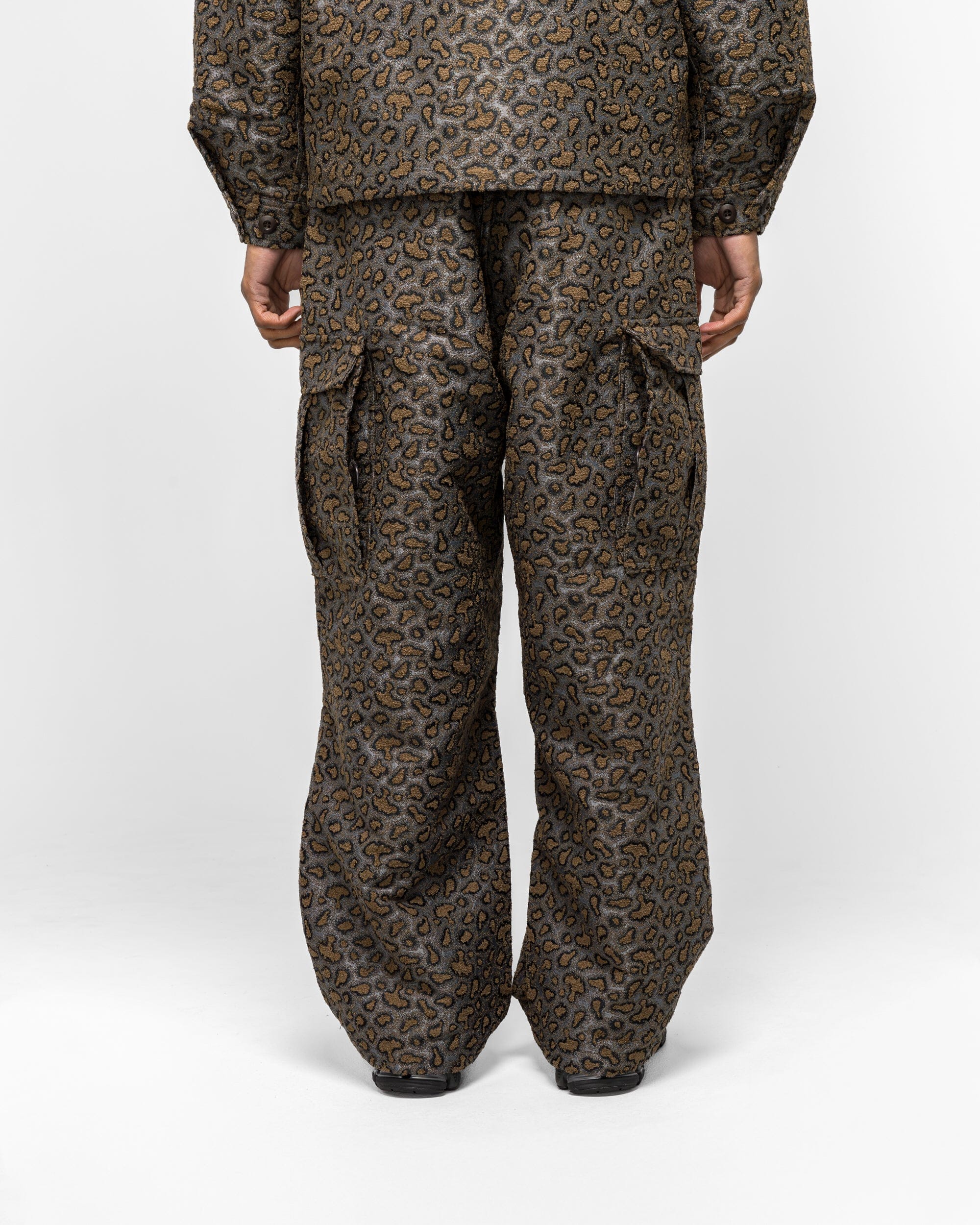 Beams Plus MIL Over 6 Pockets Camo Jacquard - Brown