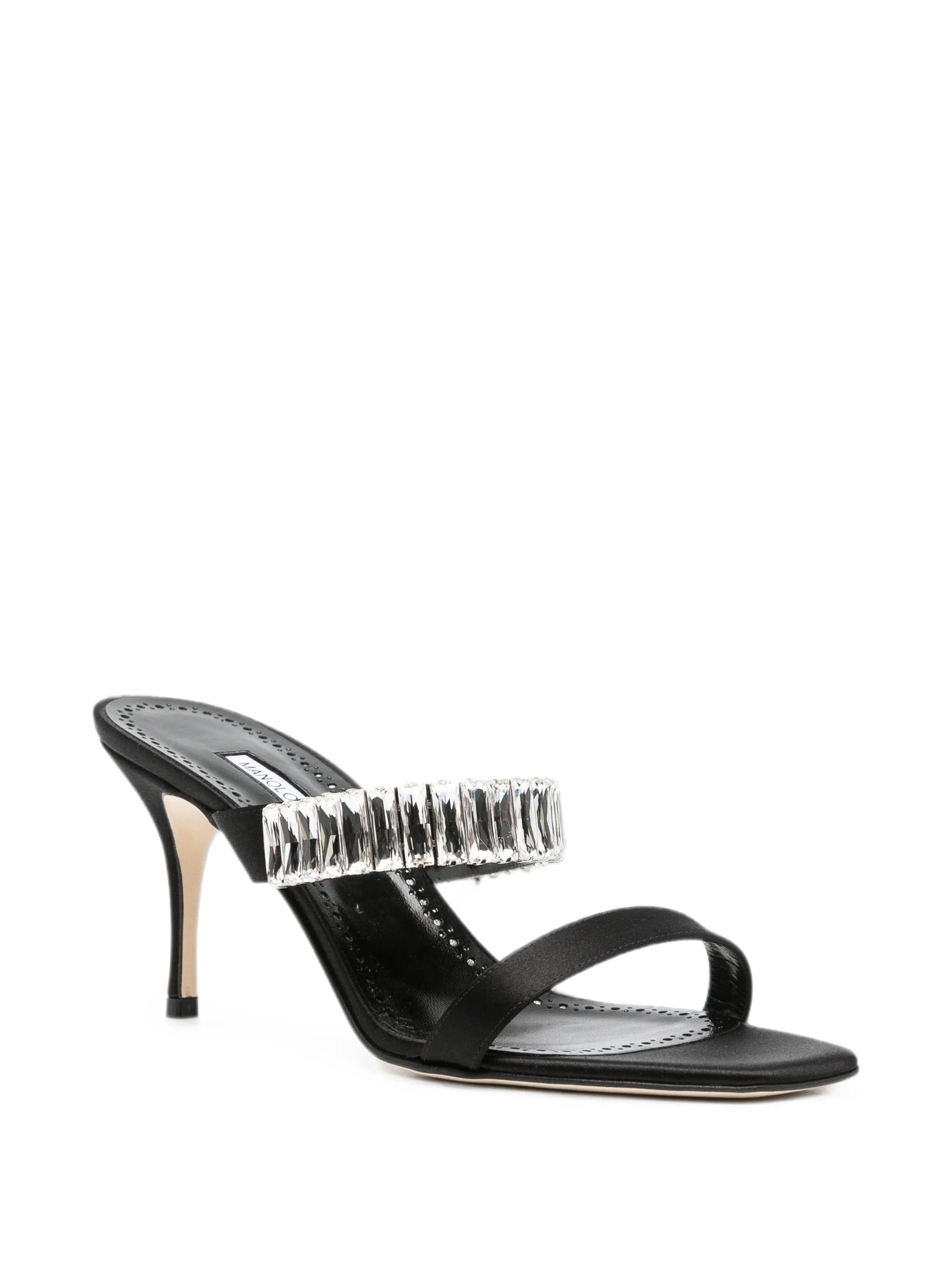 Manolo Blahnik Sakobay crystal - embellished sandals