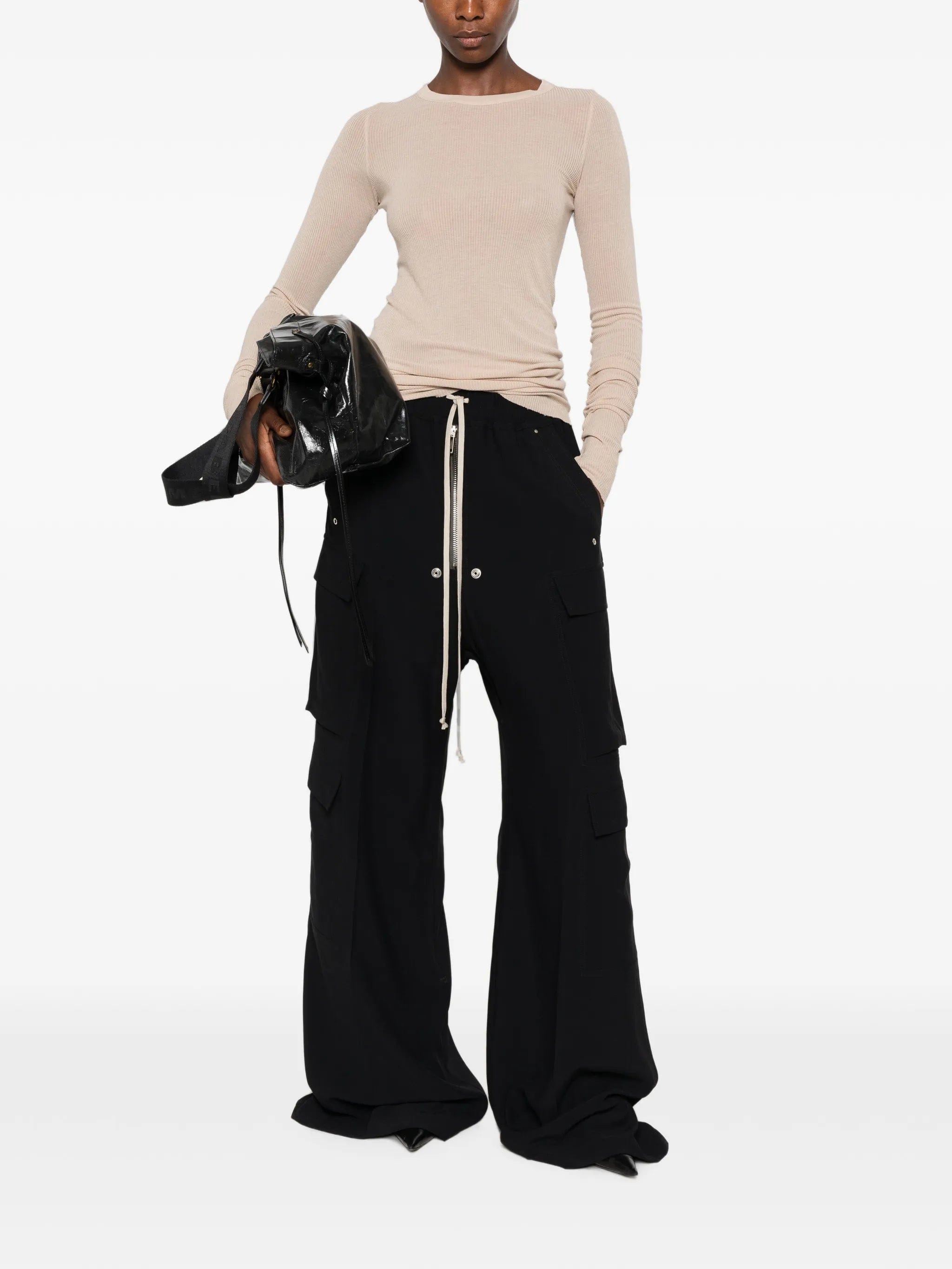 Rick Owens Cargobelas cargo - pocket palazzo pants